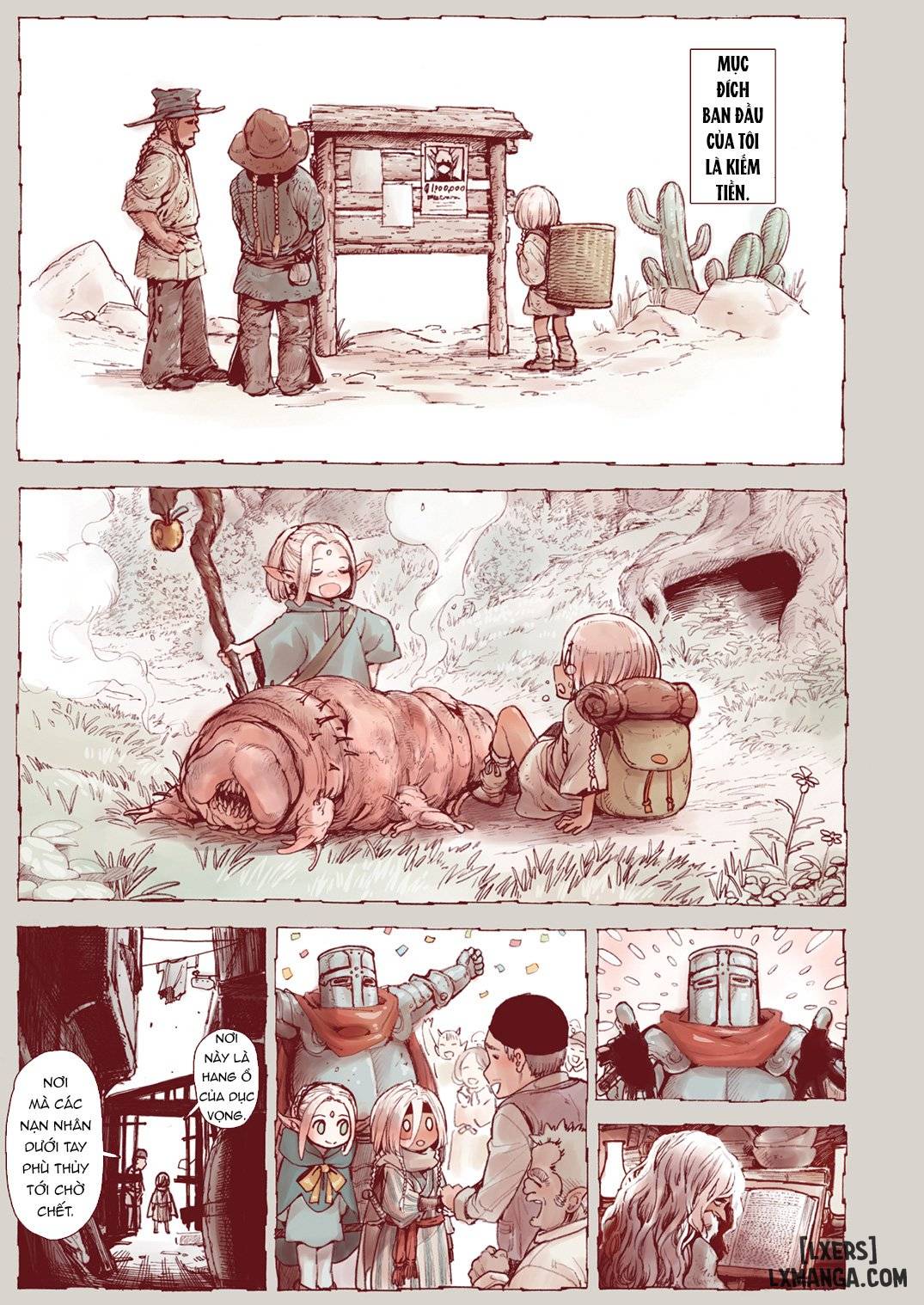 HentaiVN.net - Ảnh 12 - Witch of Depravity: How the Young Hero and a Tiny Elf Fell Victim to a Sorceress - Chap 1