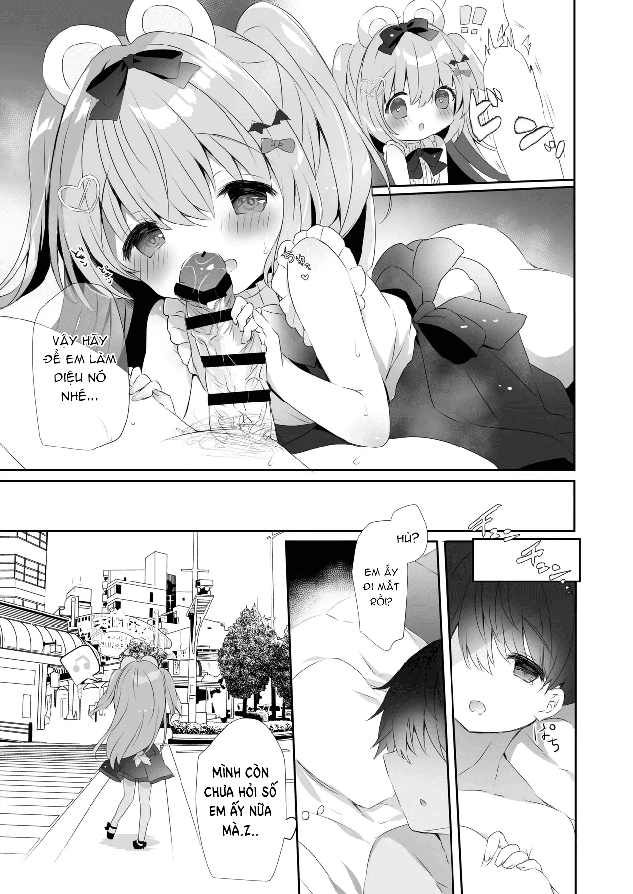 HentaiVN.net - Ảnh 12 - Không thể chống lại bé loli ác nhủy!!! - Chap 1