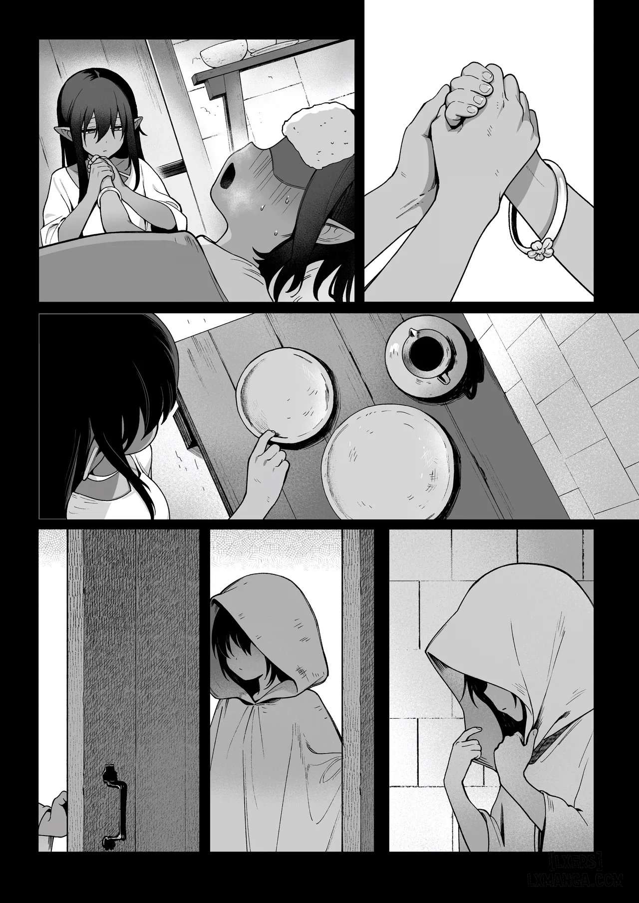 HentaiVN.net - Ảnh 6 - Yosei Shoukan 3-goushitsu Lacy ~Kasshoku Hada Elf o Shimei Shita Dotei Orc~ 1 - chap 2 end