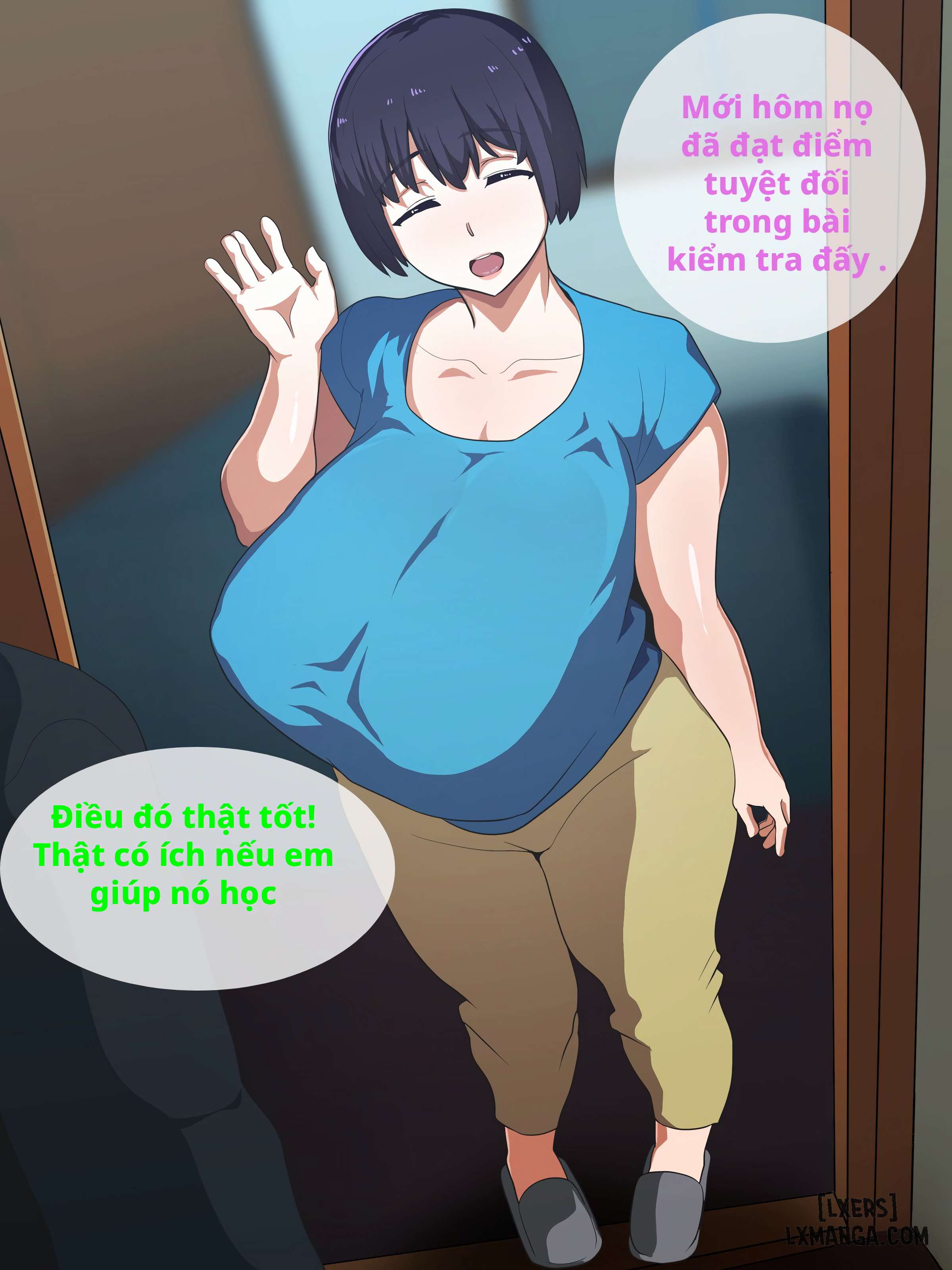 HentaiVN.net - Ảnh 37 - Kaasan, Yakusoku Wasuretenai yo ne - Chap 3
