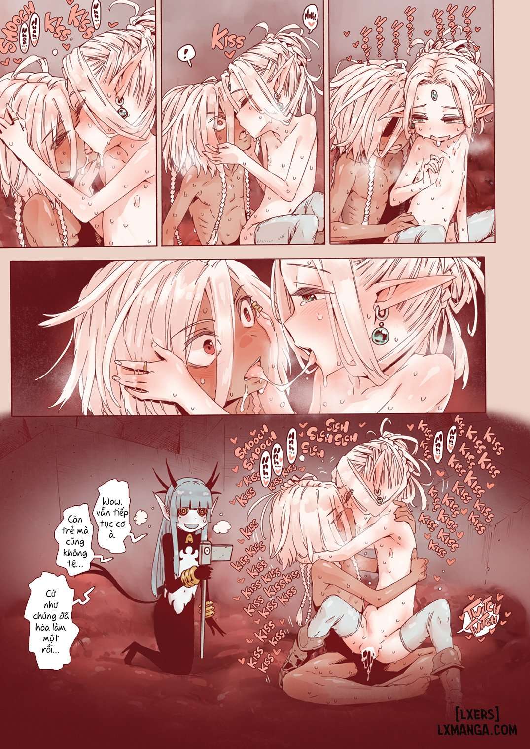 HentaiVN.net - Ảnh 10 - Witch of Depravity: How the Young Hero and a Tiny Elf Fell Victim to a Sorceress - Chap 4 END