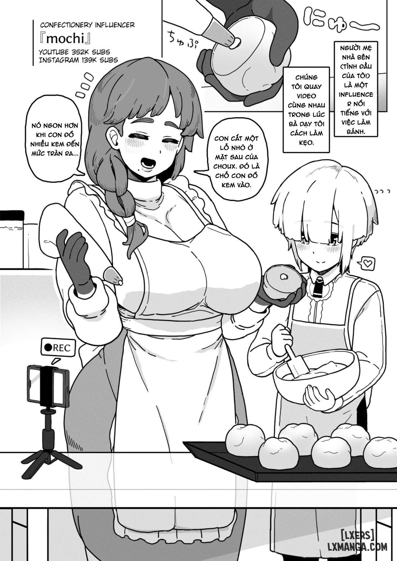 HentaiVN.net - Ảnh 11 - Okaa-san Sedai no Toshiue Mama-san to Nama H Shite Haramasechau Hon - ...