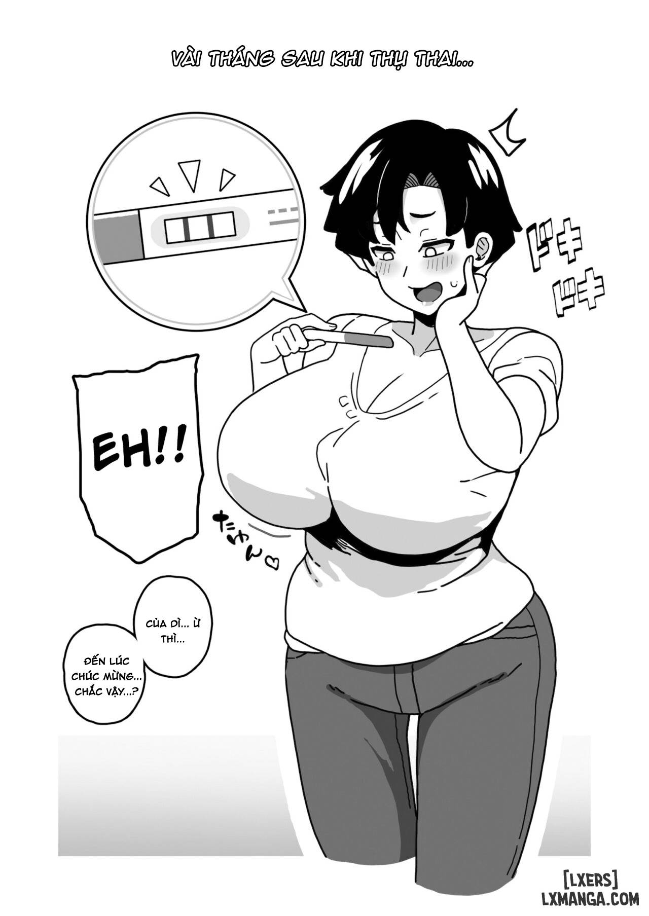 HentaiVN.net - Ảnh 24 - Okaa-san Sedai no Toshiue Mama-san to Nama H Shite Haramasechau Hon - ...