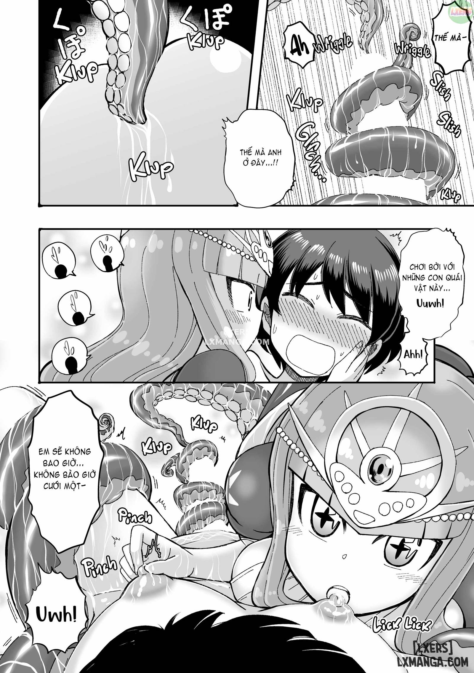 HentaiVN.net - Ảnh 31 - Monster Girls with a Need for Seed - Chapter 12 END