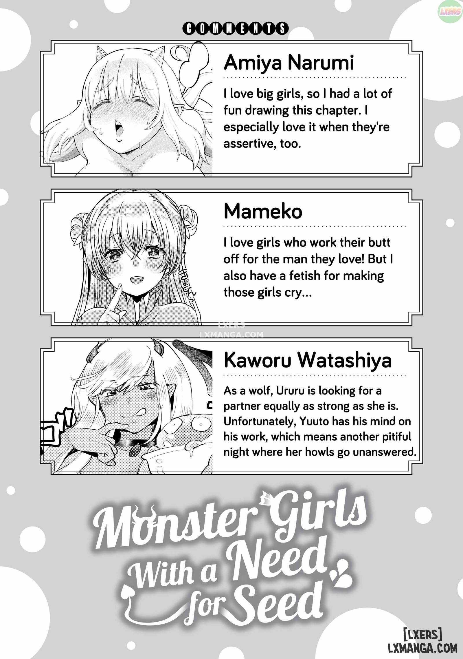 HentaiVN.net - Ảnh 43 - Monster Girls with a Need for Seed - Chapter 12 END