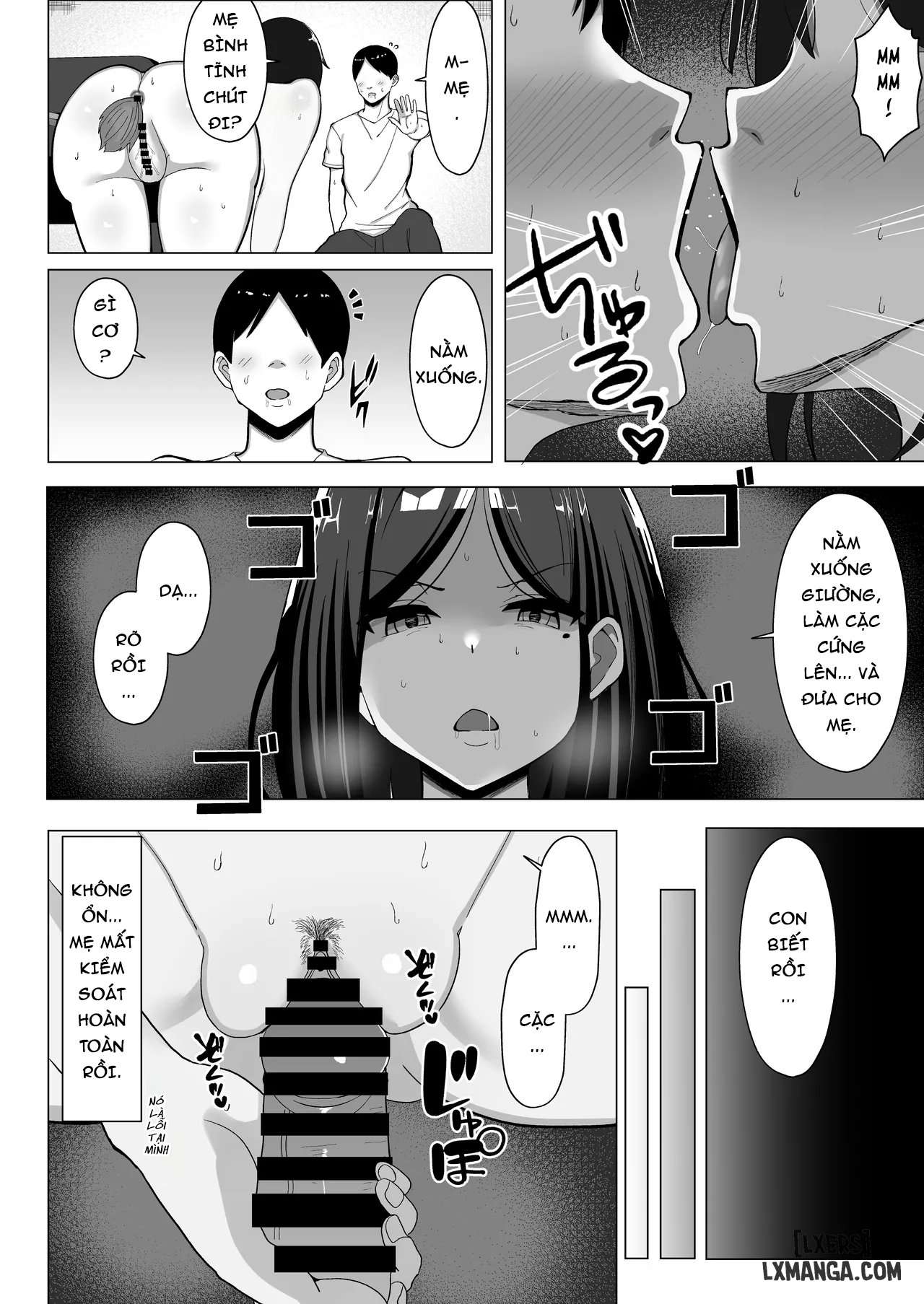 HentaiVN.net - Ảnh 29 - Kaa-chan to Sex Shinai to Derarenai Heya ~Kuchiurusai Haha to Hankouki no Ore~ - Chap 2.1