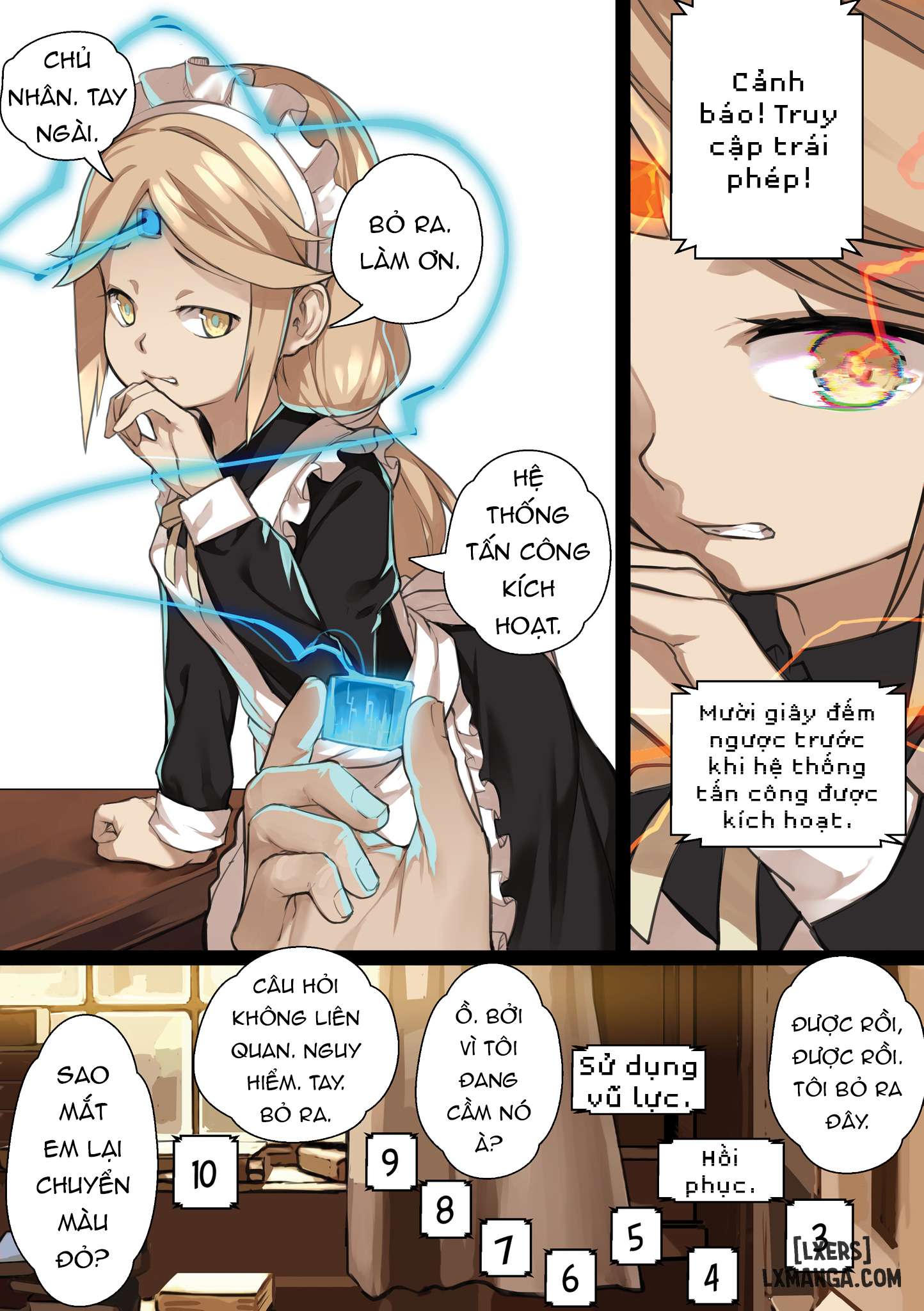 HentaiVN.net - Ảnh 5 - MAIDEN SINGULARITY Chap 1 + 2 - chapter 2