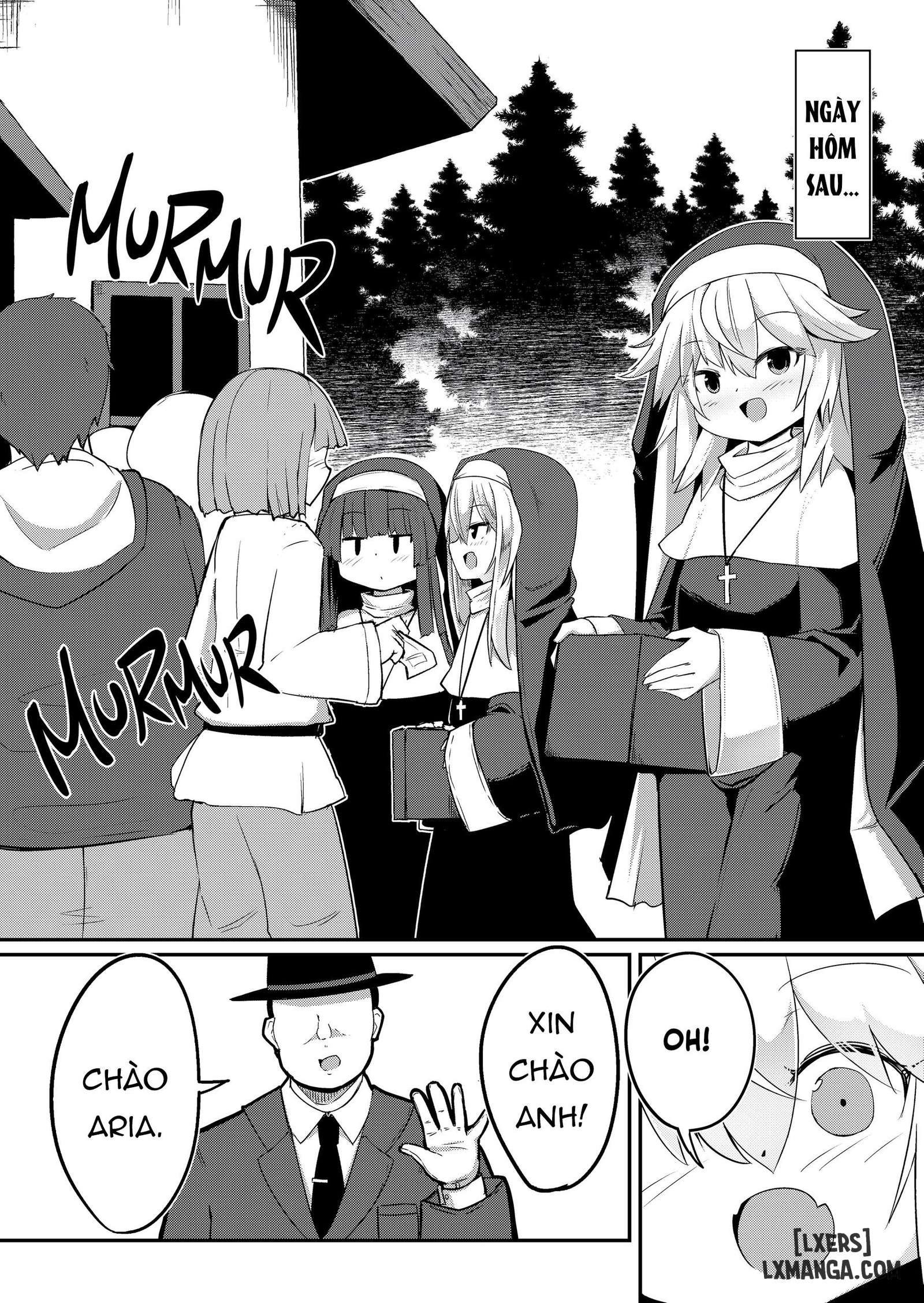 HentaiVN.net - Ảnh 21 - Naughty Little Nuns 1&2 [J18] - Chapter 2