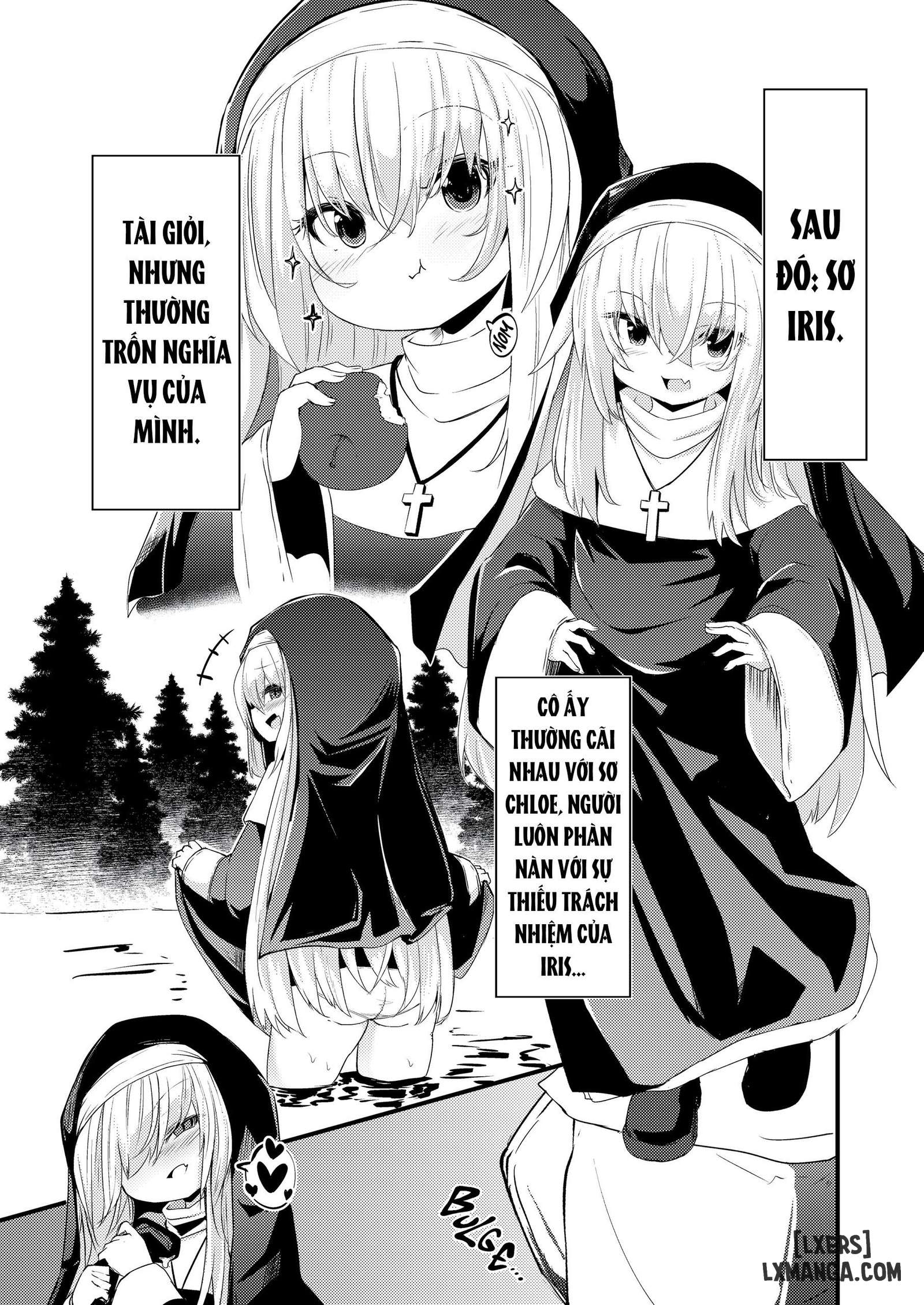 HentaiVN.net - Ảnh 4 - Naughty Little Nuns 1&2 [J18] - Chapter 2