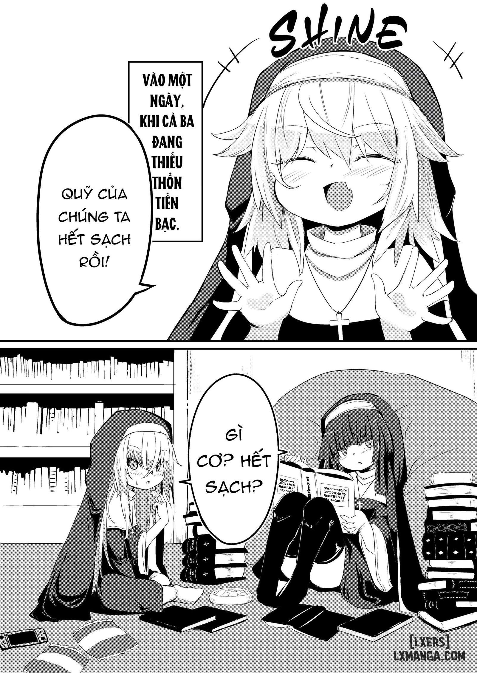 HentaiVN.net - Ảnh 7 - Naughty Little Nuns 1&2 [J18] - Chapter 2