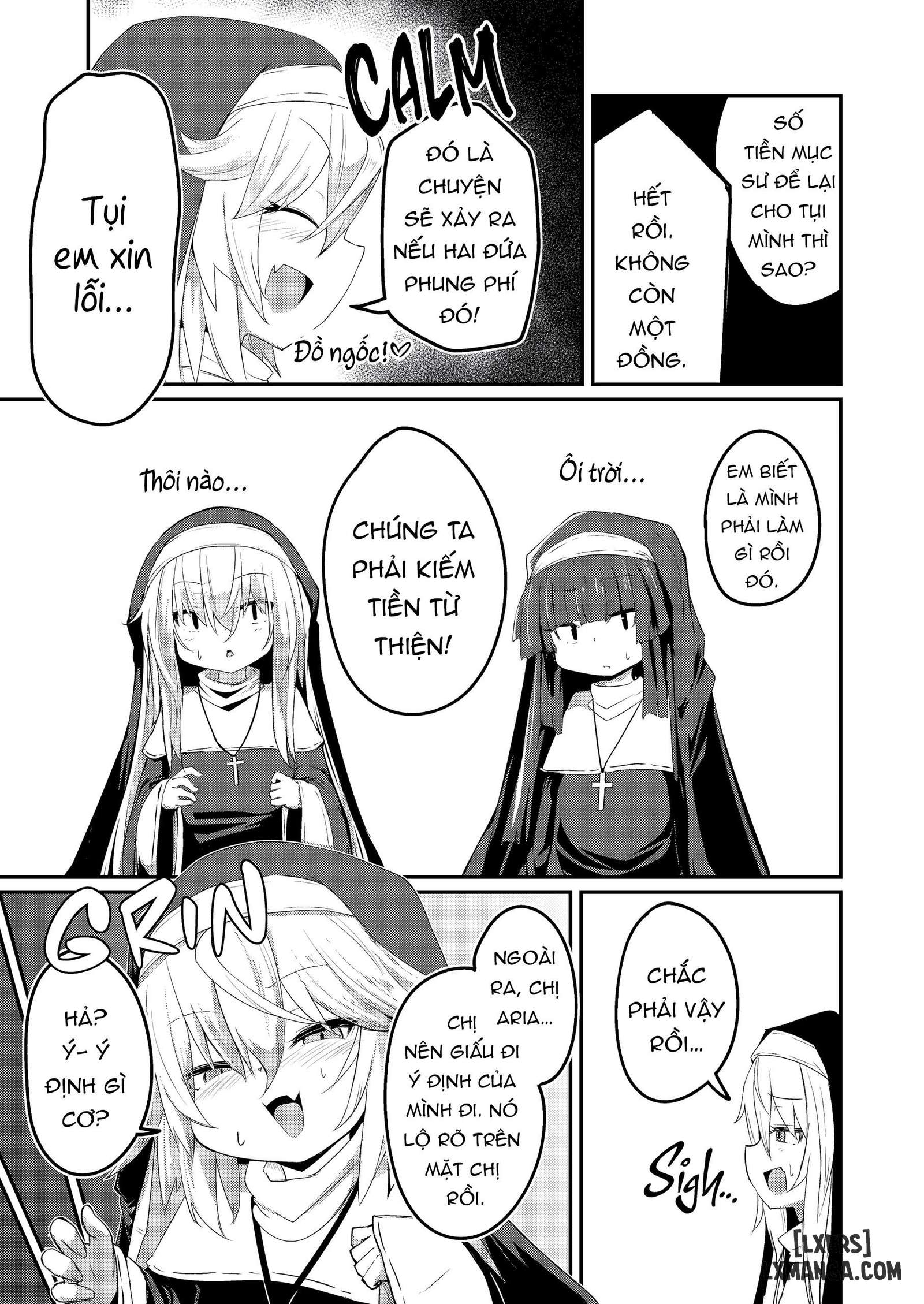 HentaiVN.net - Ảnh 8 - Naughty Little Nuns 1&2 [J18] - Chapter 2