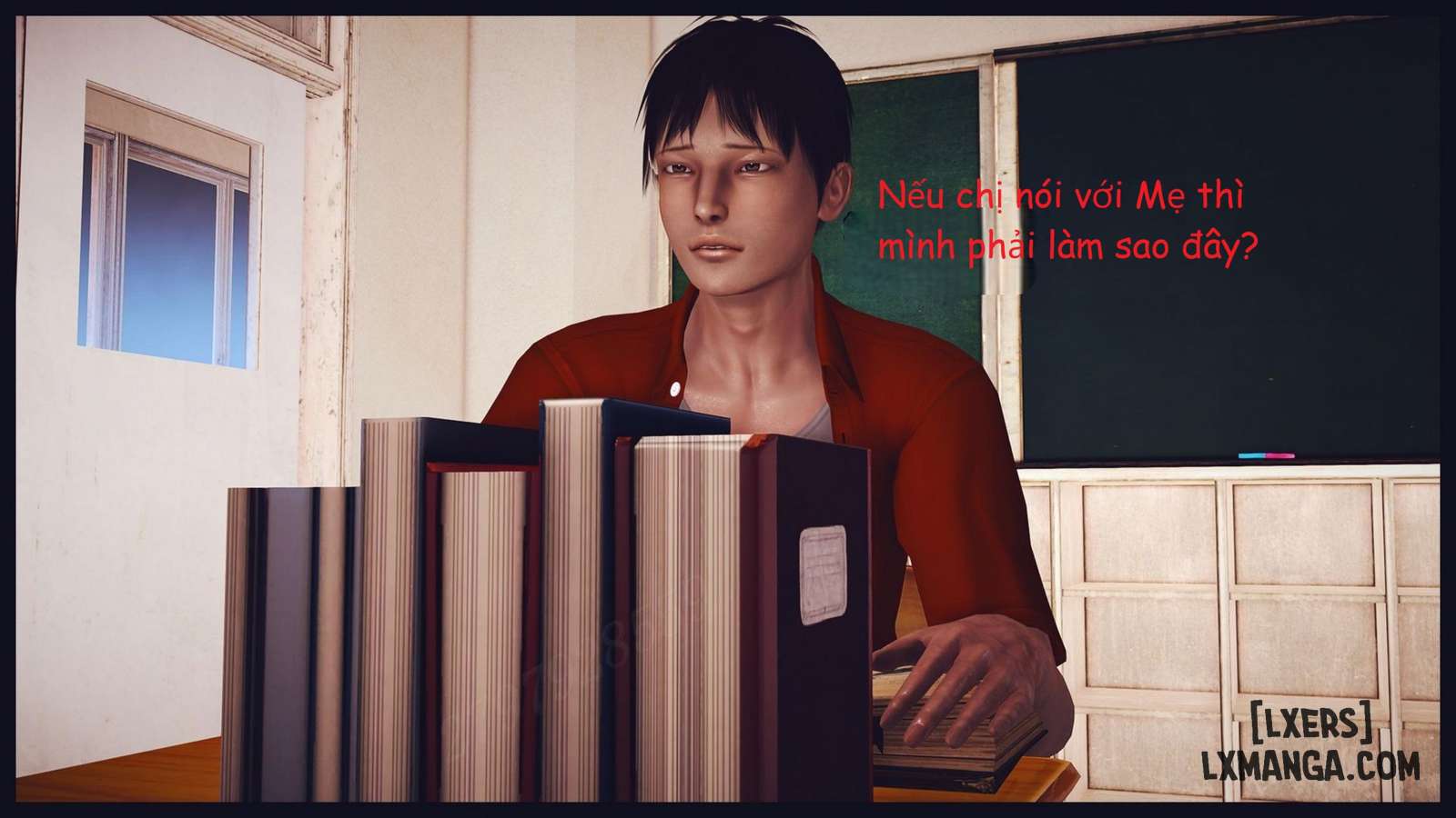 HentaiVN.net - Ảnh 5 - Đọc Sách Cùng Mẹ - Chap 1.3