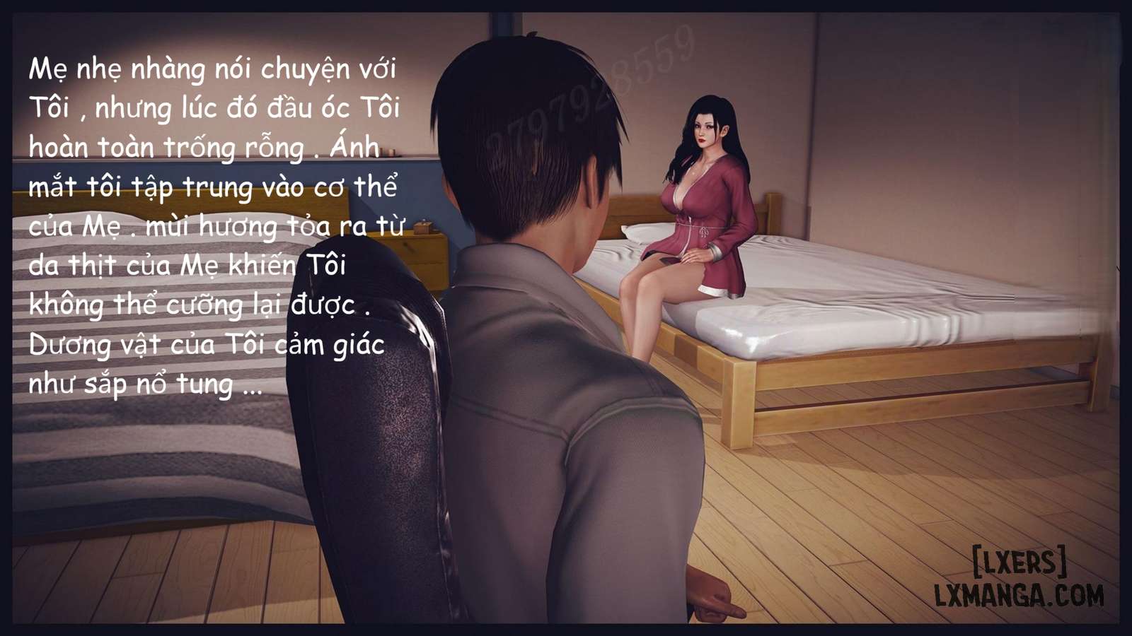 HentaiVN.net - Ảnh 11 - Đọc Sách Cùng Mẹ - Chap 1.3