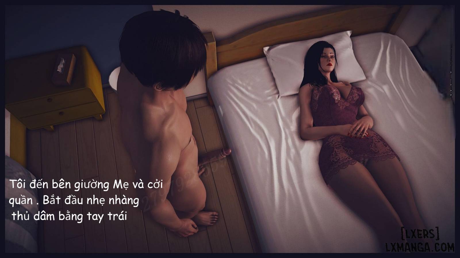 HentaiVN.net - Ảnh 17 - Đọc Sách Cùng Mẹ - Chap 1.3