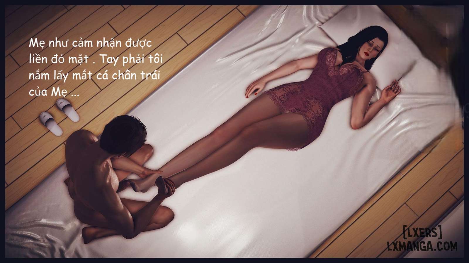 HentaiVN.net - Ảnh 16 - Đọc Sách Cùng Mẹ - Chap 1.4