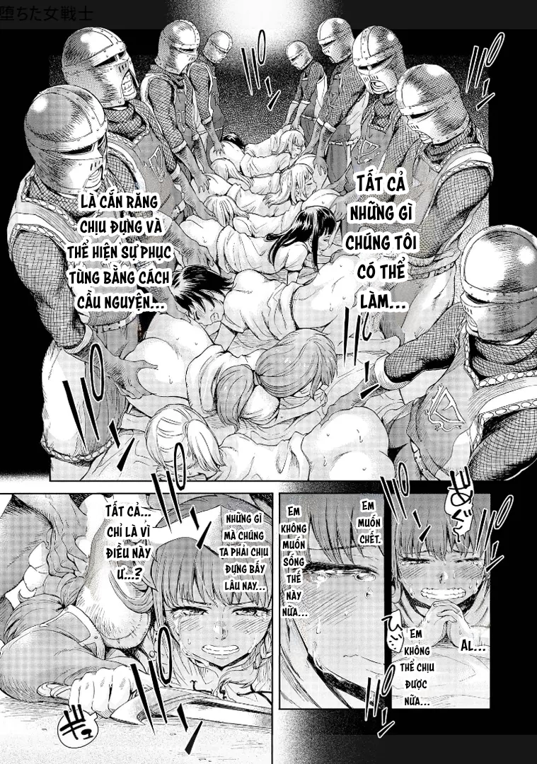 HentaiVN.net - Ảnh 14 - Một nữ chiến binh đã rơi vào Vương quốc Goblin. - Chương 1