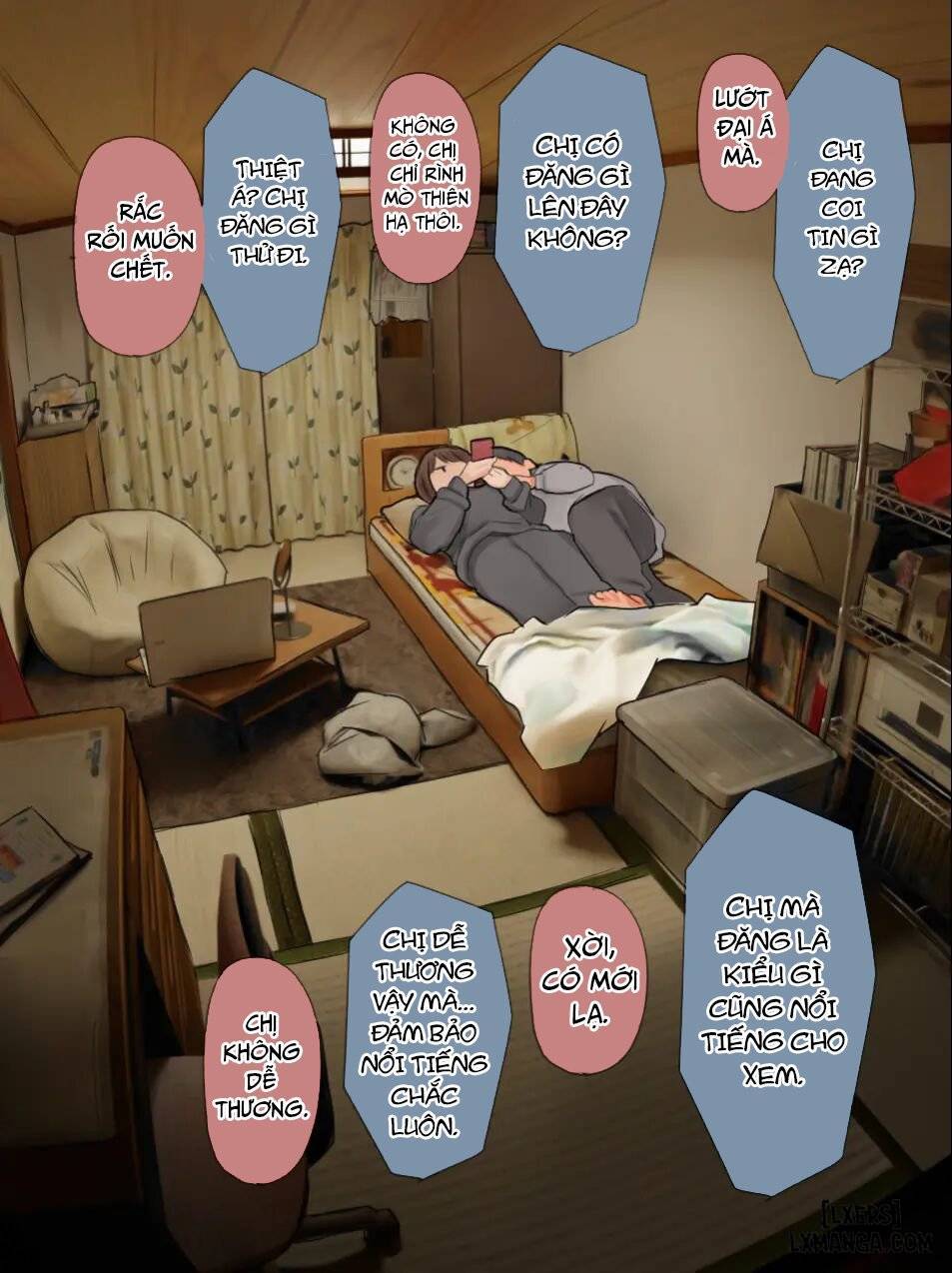 HentaiVN.net - Ảnh 29 - Cuộc trò chuyện hàng ngày với bà chị hai của tôi - Chương 1