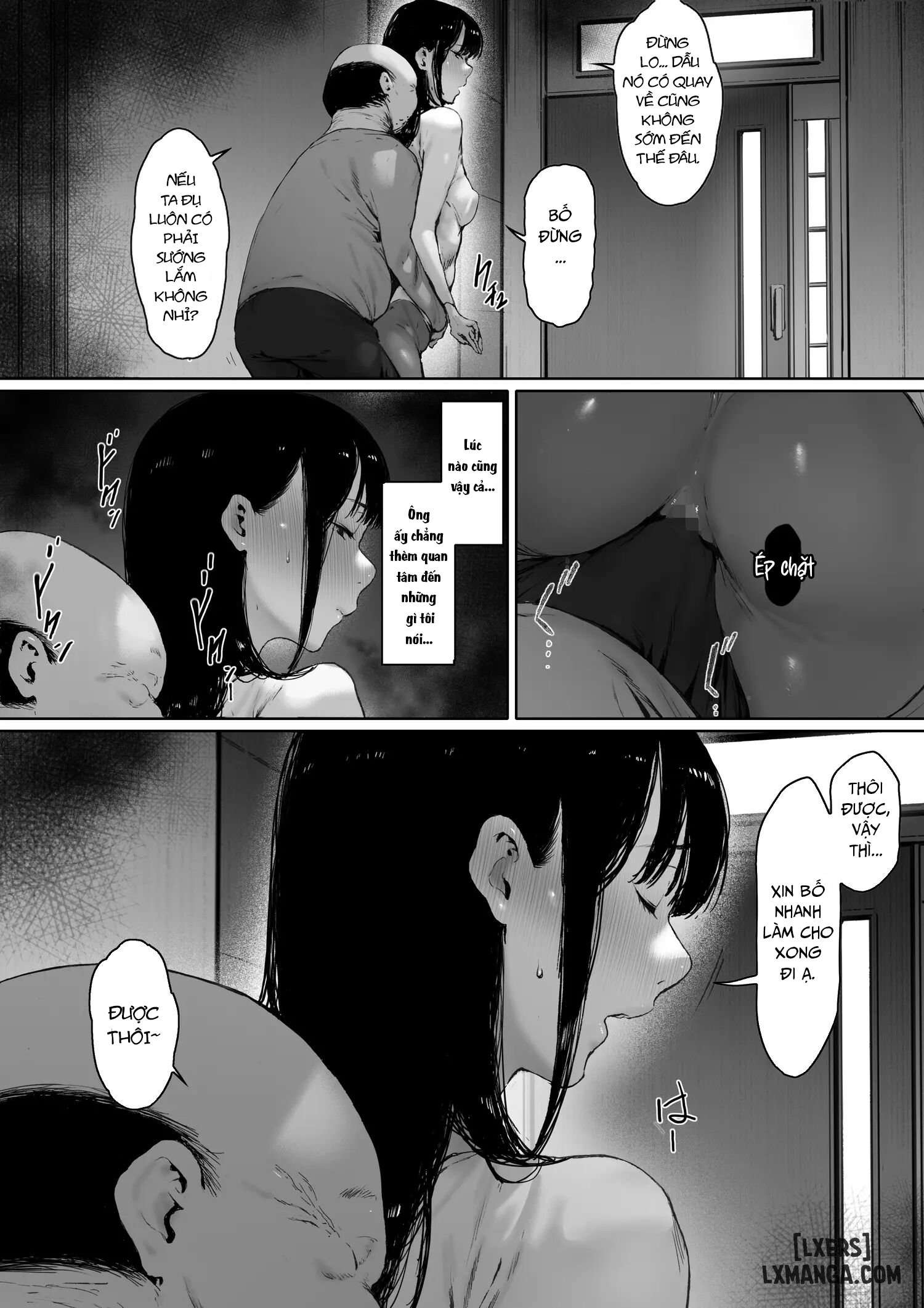 HentaiVN.net - Ảnh 35 - Sống chung với bố chồng - Chương 1