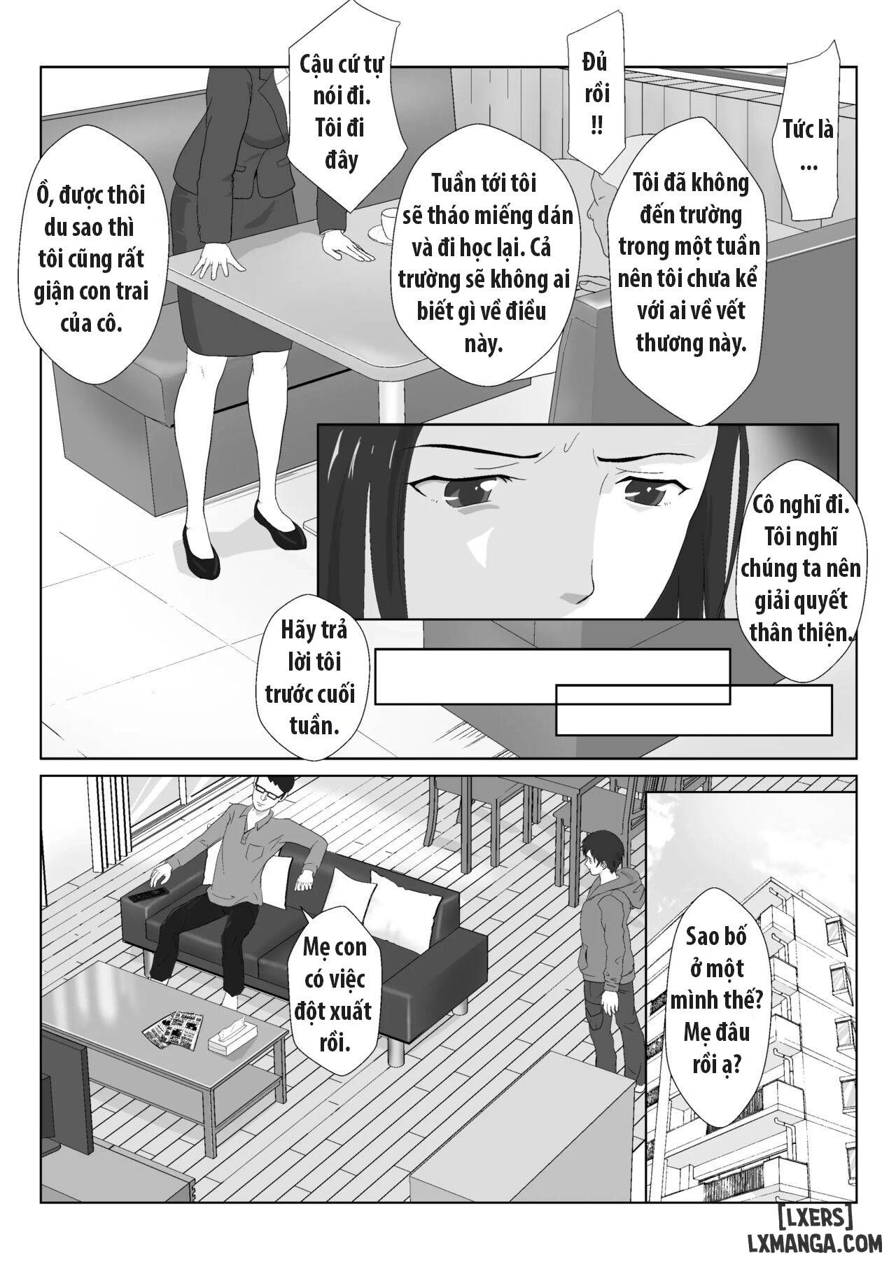 HentaiVN.net - Ảnh 12 - BariCare Kaa-san ga DQN ni Netorareta Vol.1 - Chap 1
