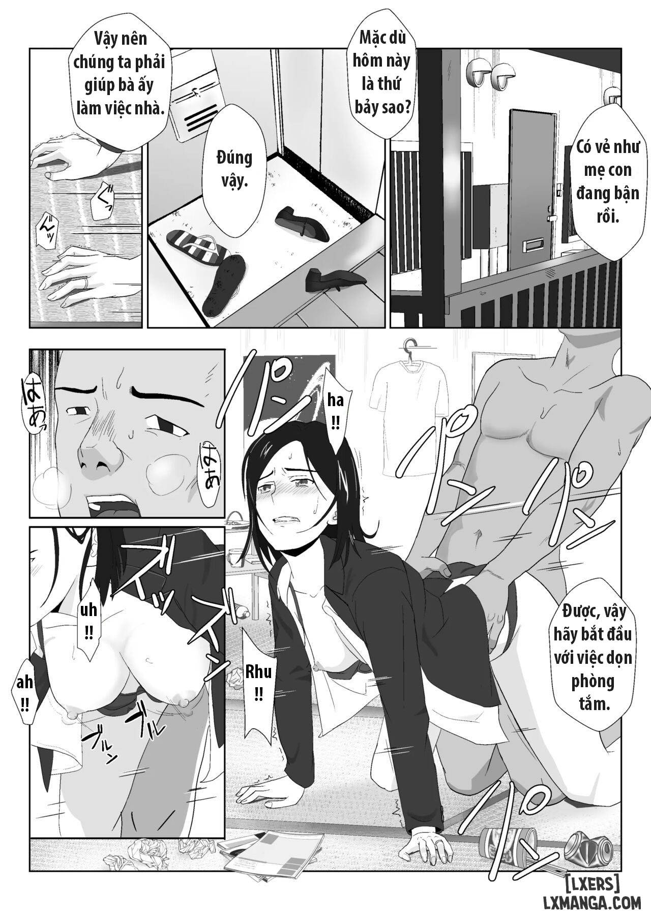 HentaiVN.net - Ảnh 13 - BariCare Kaa-san ga DQN ni Netorareta Vol.1 - Chap 1