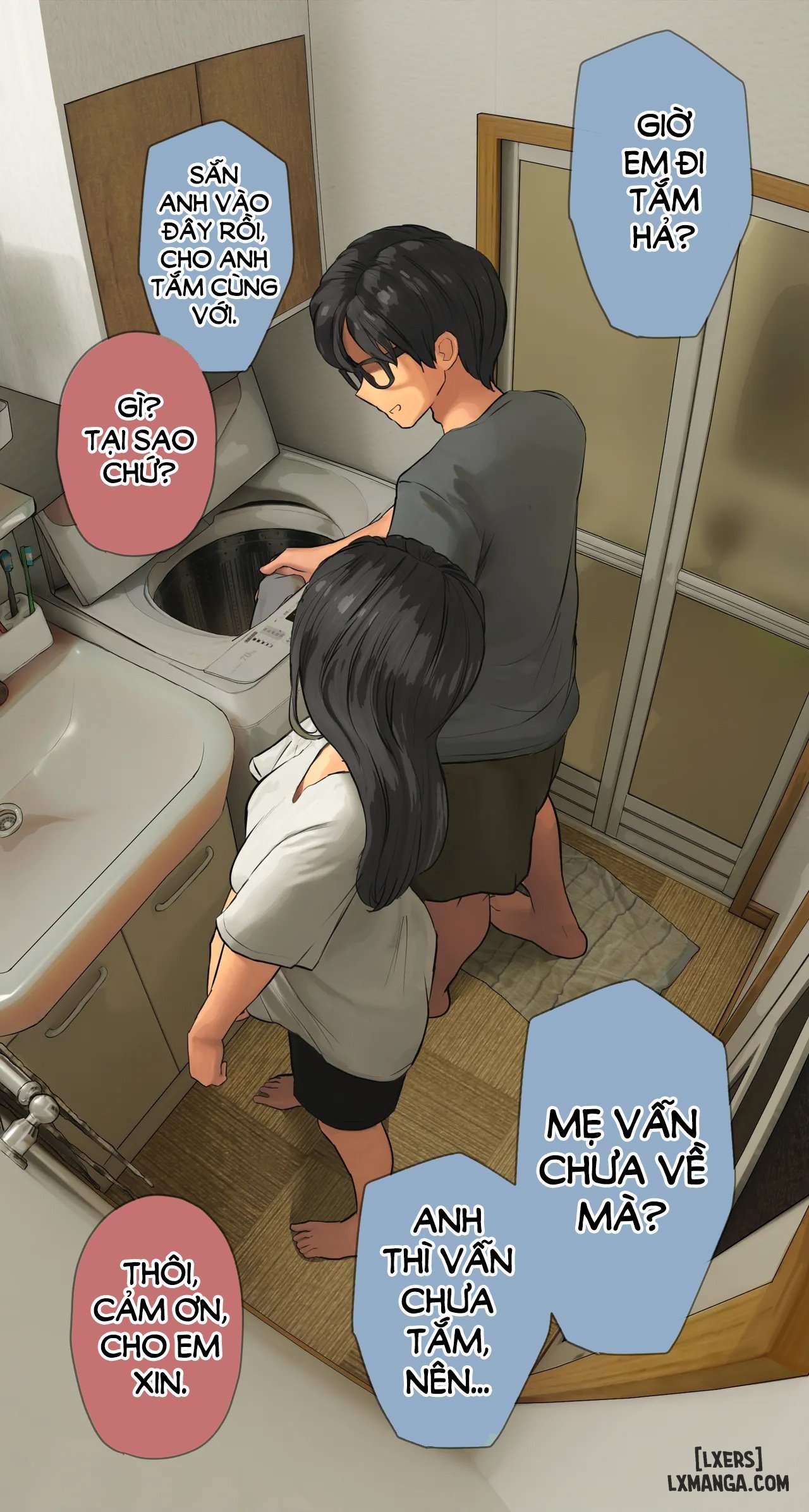 HentaiVN.net - Ảnh 3 - Câu chuyện về cô em gái nhỏ của tôi - Chương 1