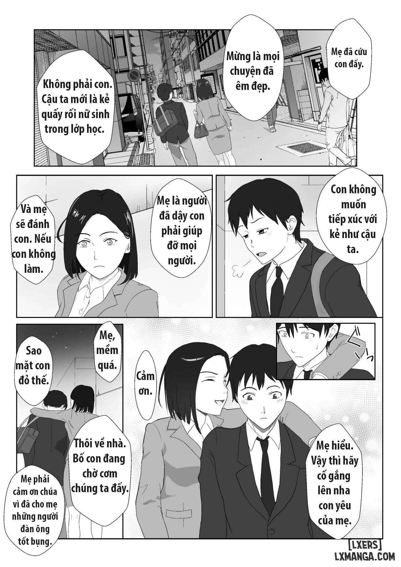 HentaiVN.net - Ảnh 8 - BariCare Kaa-san ga DQN ni Netorareta Vol.1 - Chap 1