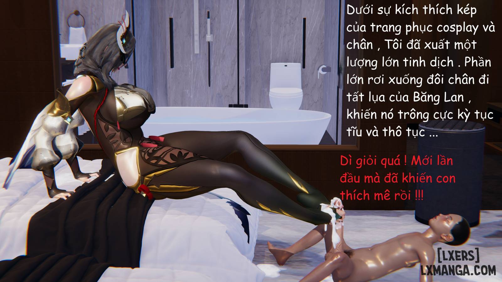 HentaiVN.net - Ảnh 30 - MẸ CỦA BẠN - Chương 2.5