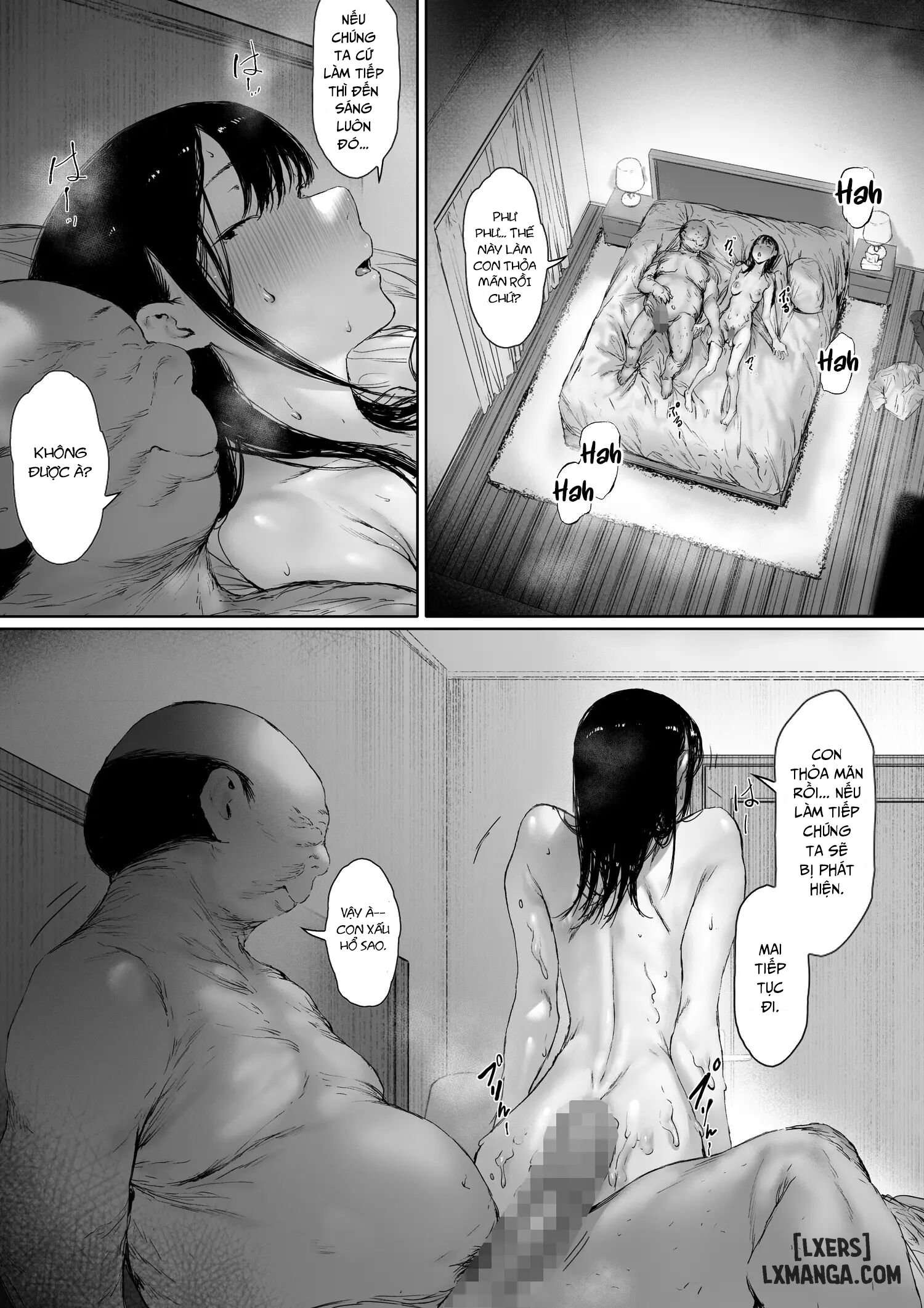 HentaiVN.net - Ảnh 51 - Sống chung với bố chồng - Chương 4 (END)
