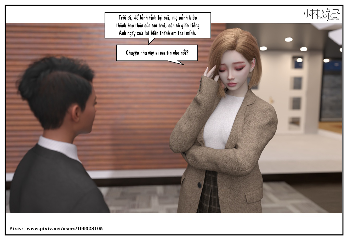 HentaiVN.net - Ảnh 15 - Hoán đổi cô trò - Chương 6.1