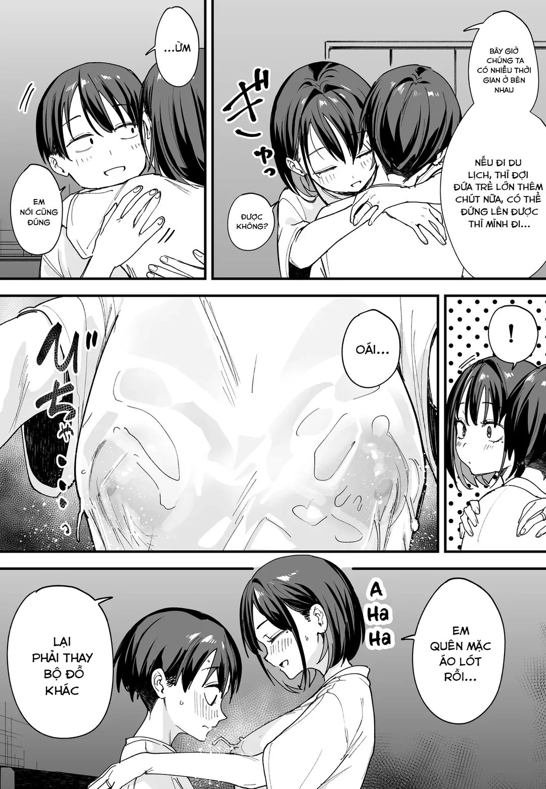 HentaiVN.net - Ảnh 36 - Chuyện tôi hẹn hò với cô bạn ngực khủng - Chap 4