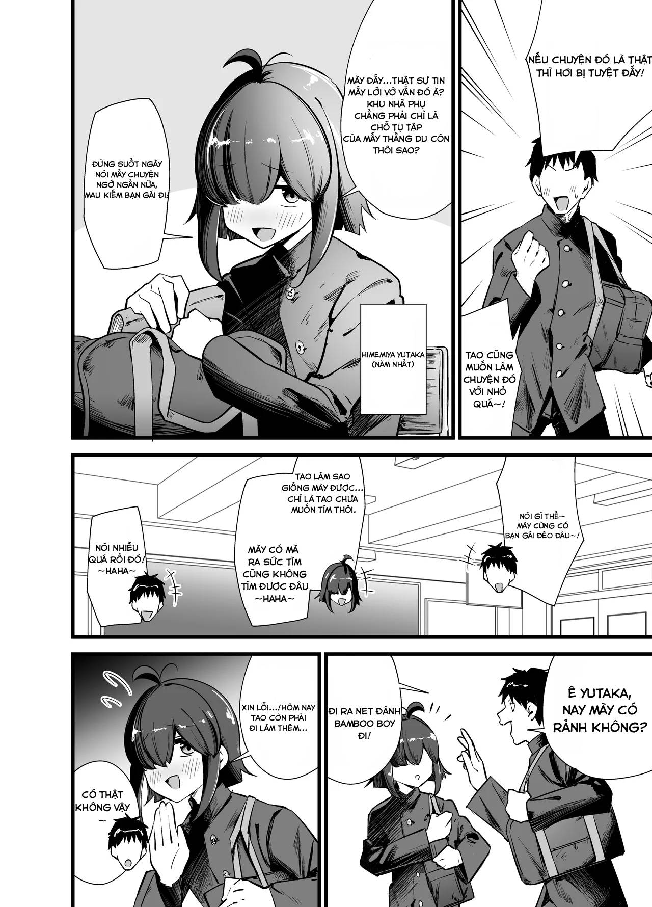 HentaiVN.net - Ảnh 3 - Bekkan 3-kai danshi toire no nikubenki - Chap 1