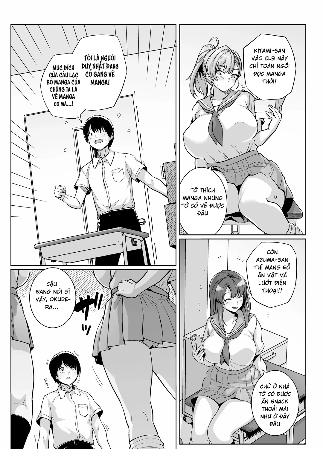 HentaiVN.net - Ảnh 4 - Aoharu Torare - Chap 1