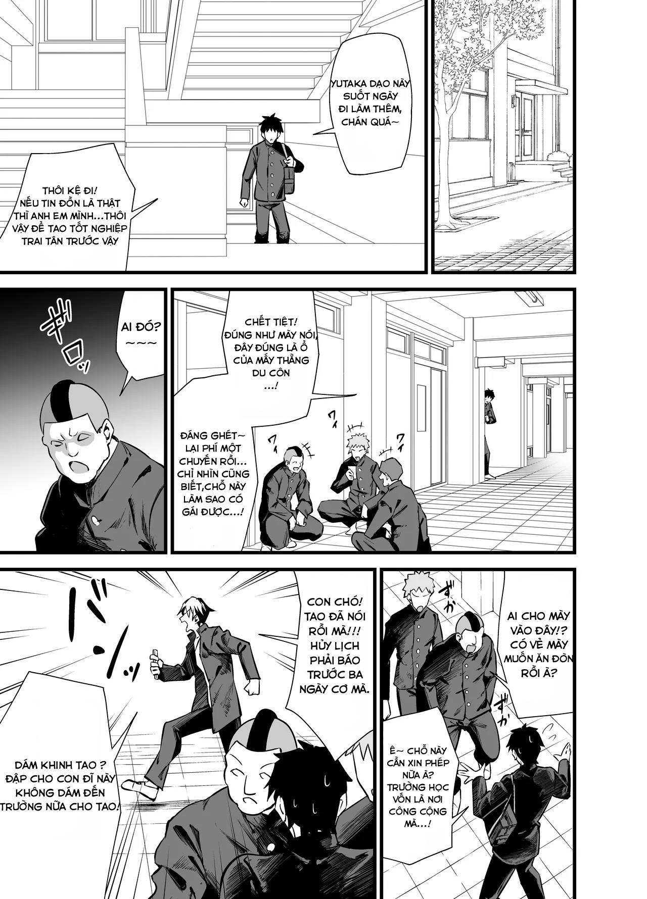 HentaiVN.net - Ảnh 4 - Bekkan 3-kai danshi toire no nikubenki - Chap 1
