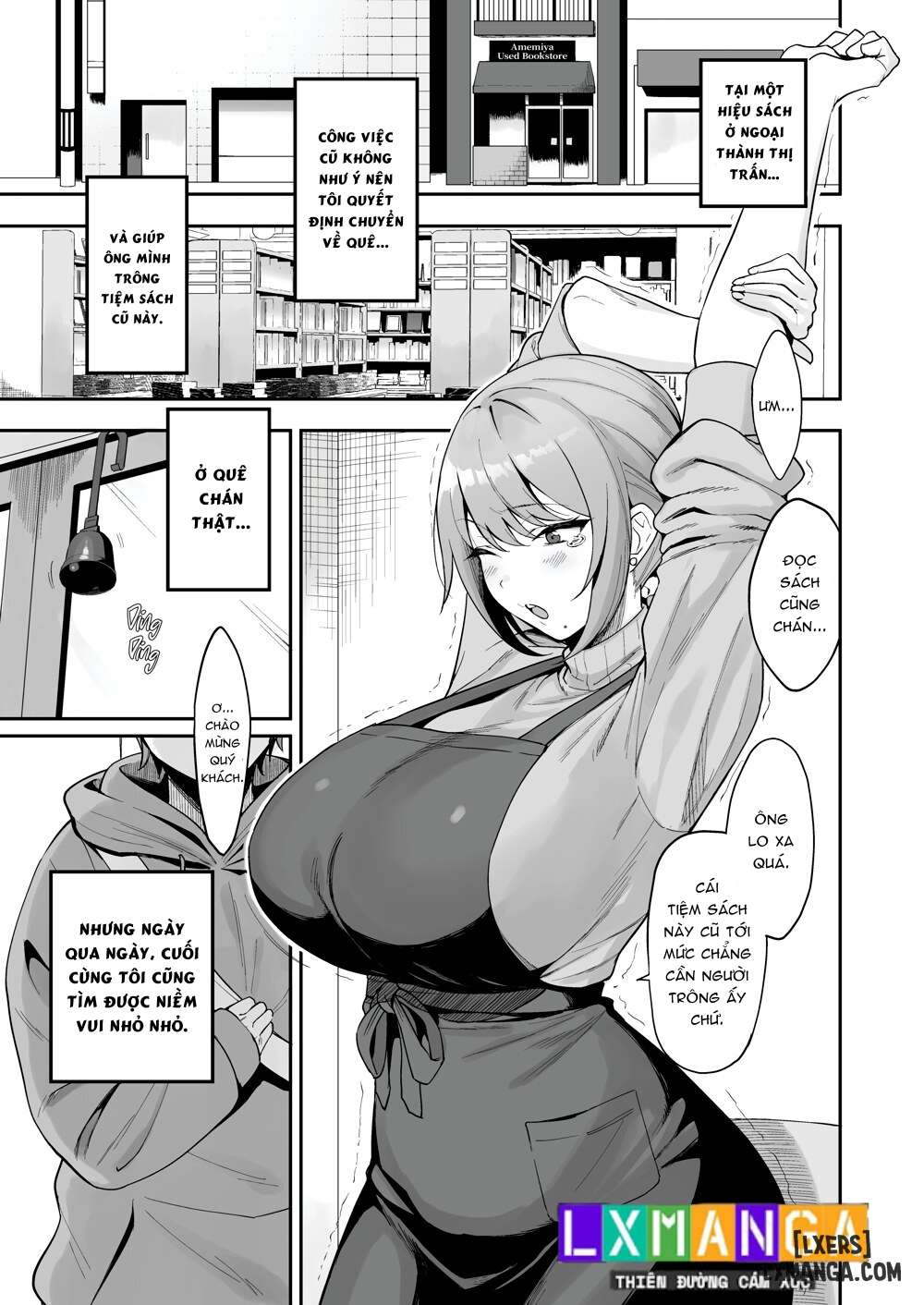 HentaiVN.net - Ảnh 3 - With The Lady From The Used Book Shop - ...