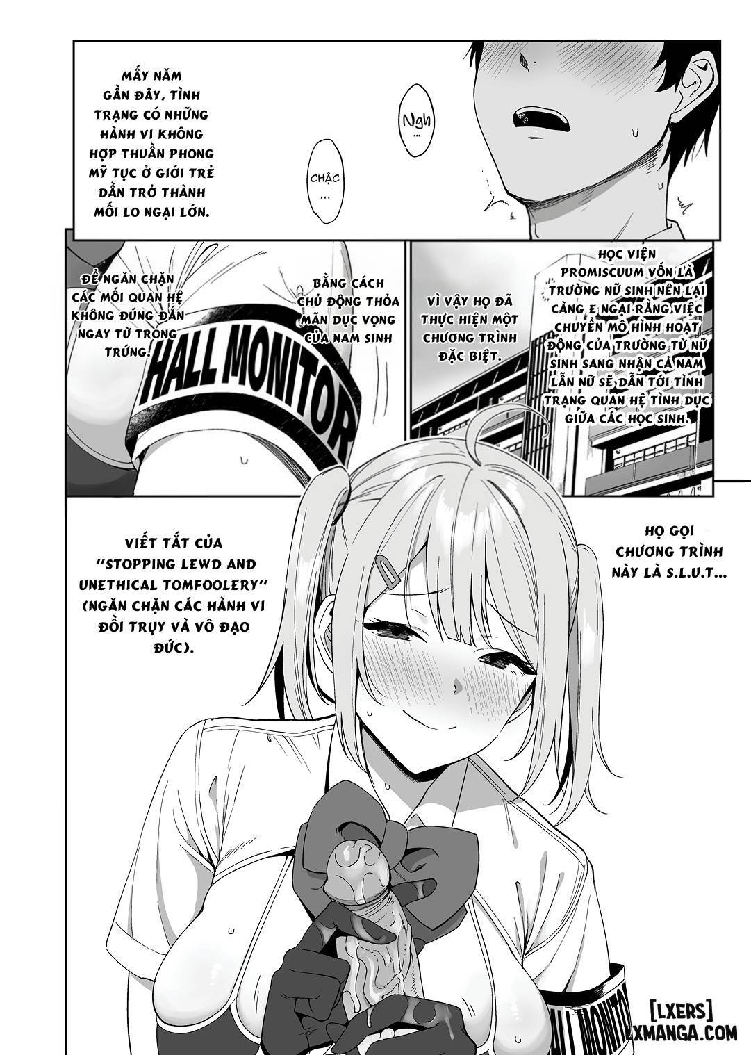 HentaiVN.net - Ảnh 4 - The Hall Monitor on S.L.U.T. Duty - vol1