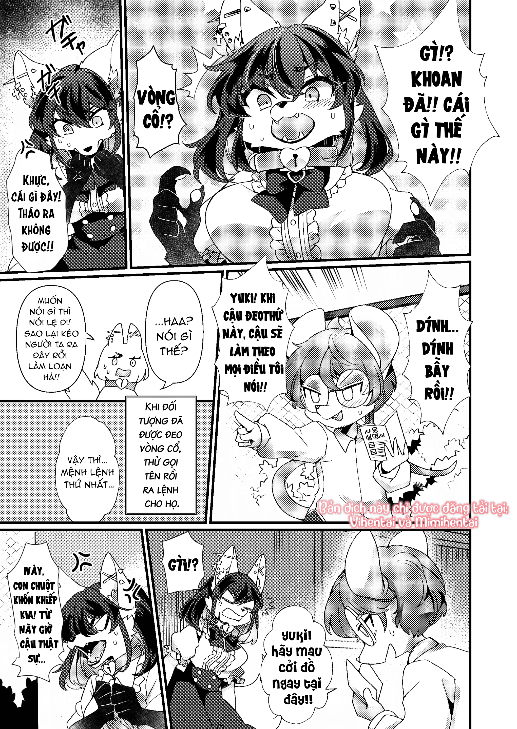 HentaiVN.net - Ảnh 4 - Vòng Cổ Phục Tùng Tuyệt Đối - Chap 1