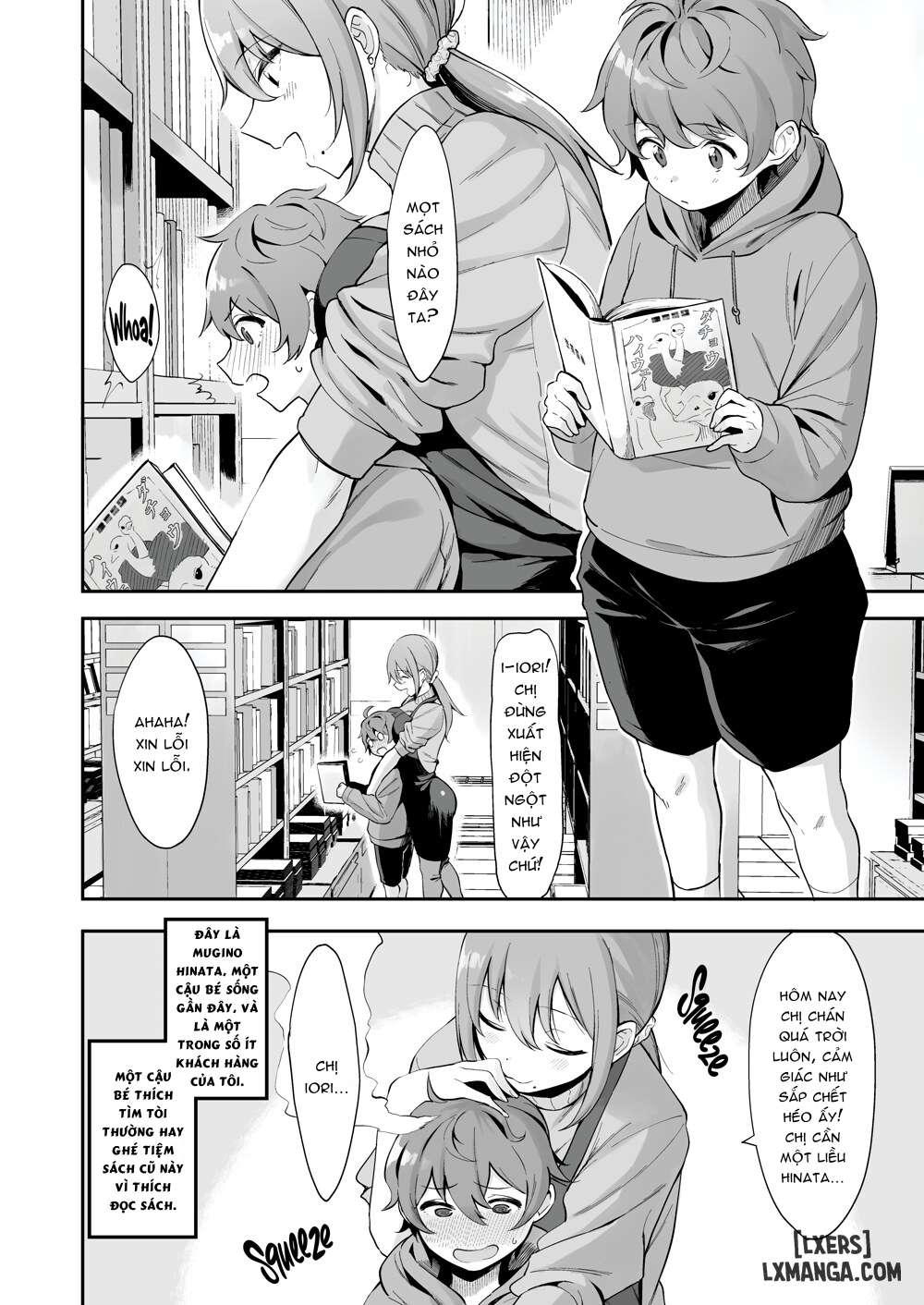 HentaiVN.net - Ảnh 4 - With The Lady From The Used Book Shop - ...