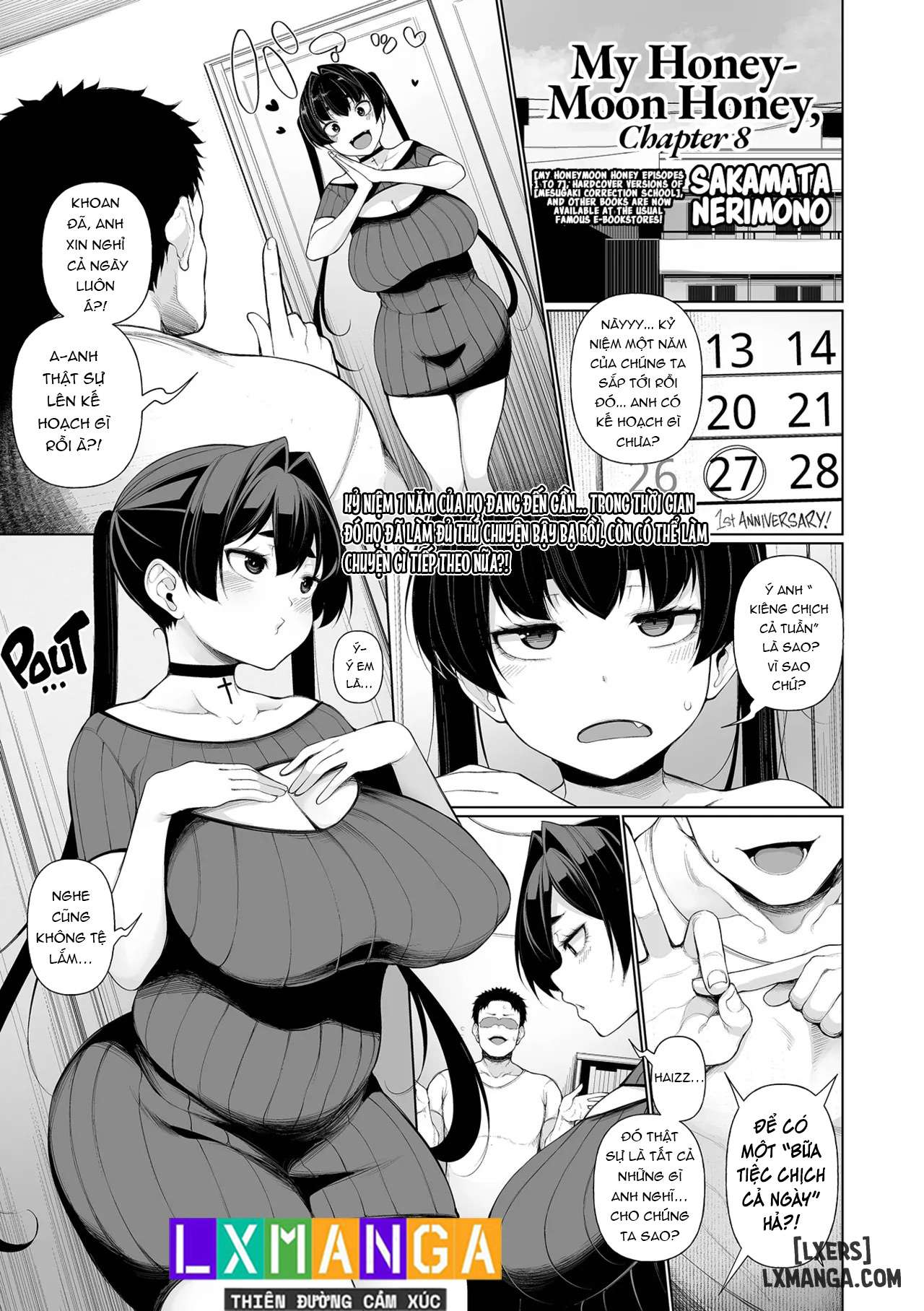 HentaiVN.net - Ảnh 5 - Ichinen Kanojo Ch. 8 - ...
