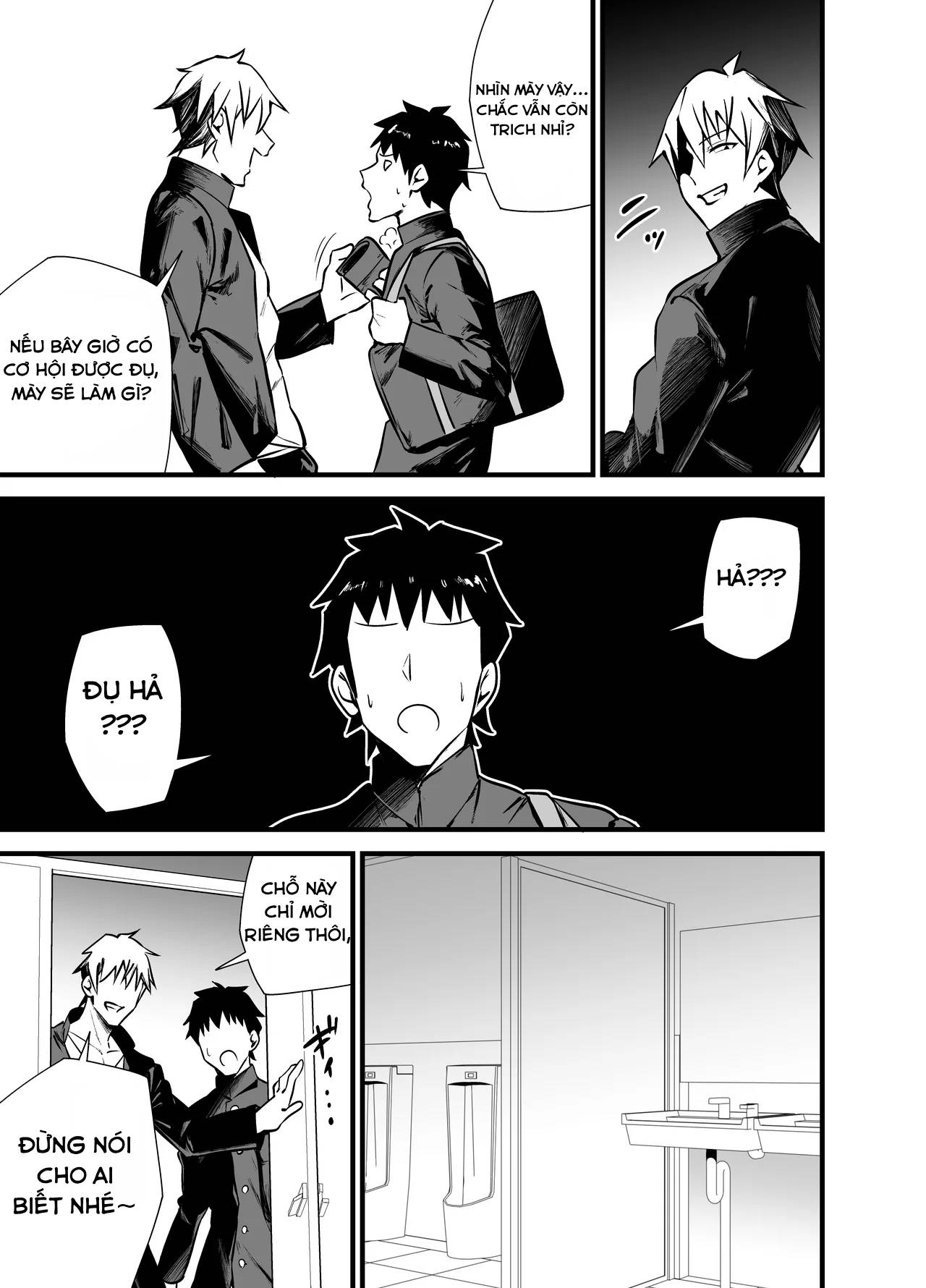 HentaiVN.net - Ảnh 6 - Bekkan 3-kai danshi toire no nikubenki - Chap 1