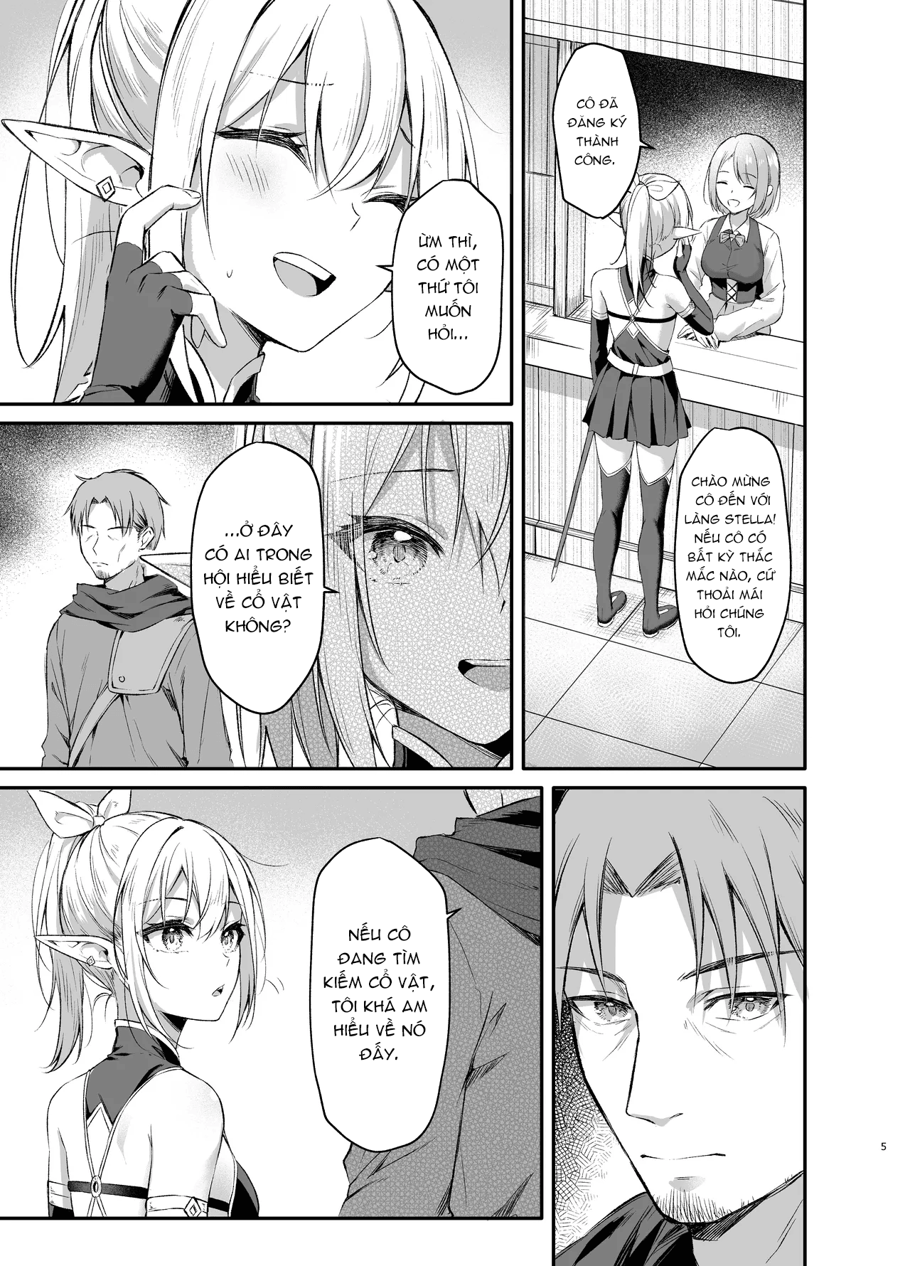 HentaiVN.net - Ảnh 6 - Chiếc nhẫn thôi miên Elf - Chap 1