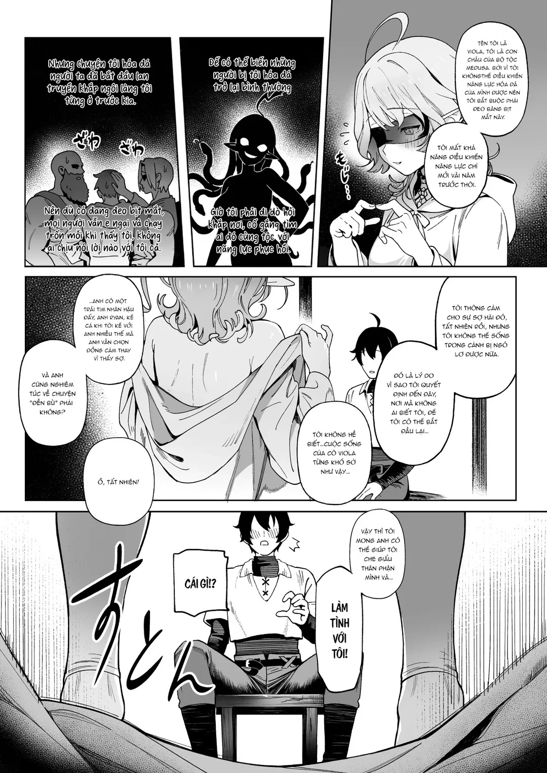 HentaiVN.net - Ảnh 7 - Medusa thèm khát cặc nóng hổi - Chap 1