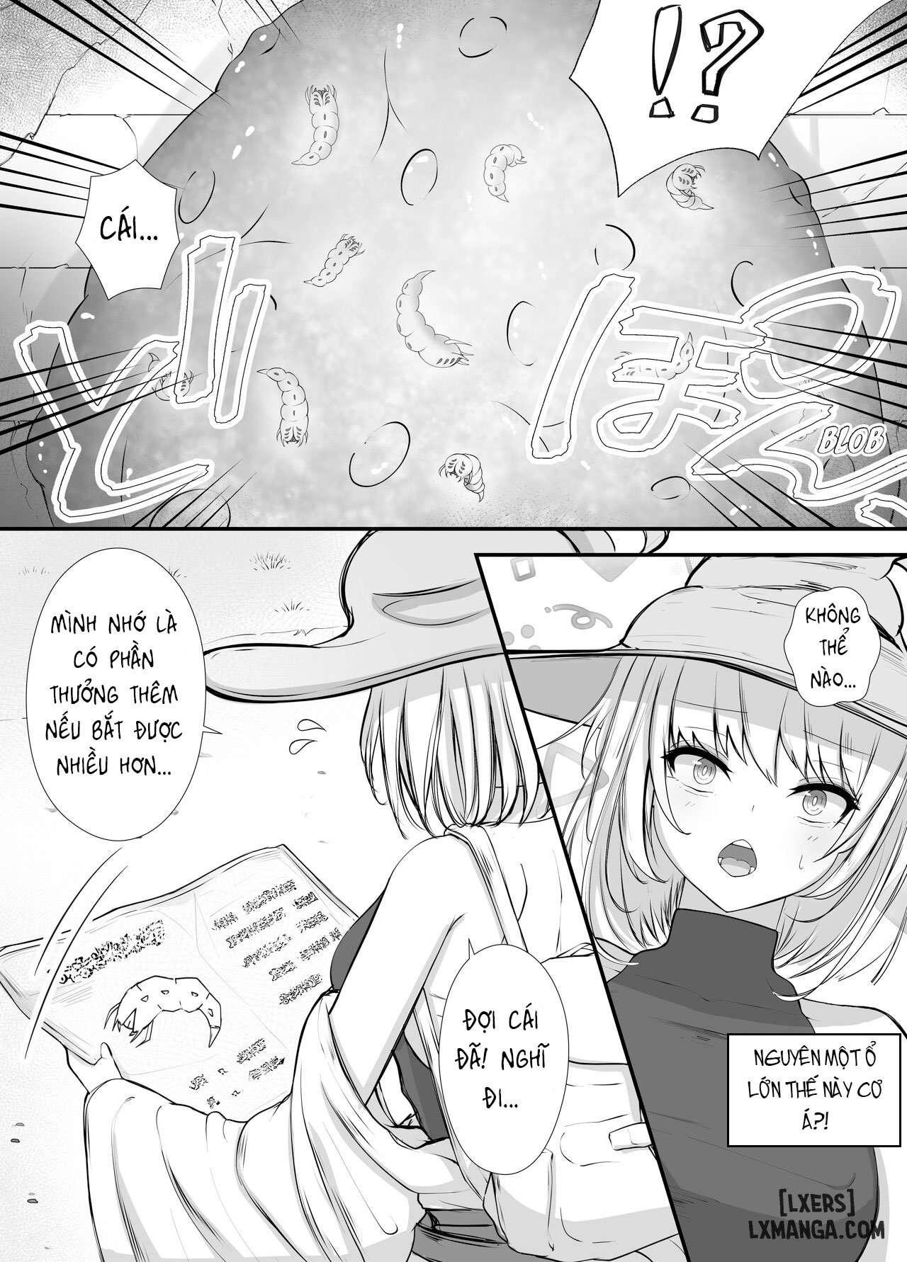 HentaiVN.net - Ảnh 5 - Onna Mahoutsukai-san Mushikan Hanashi - Chap 1