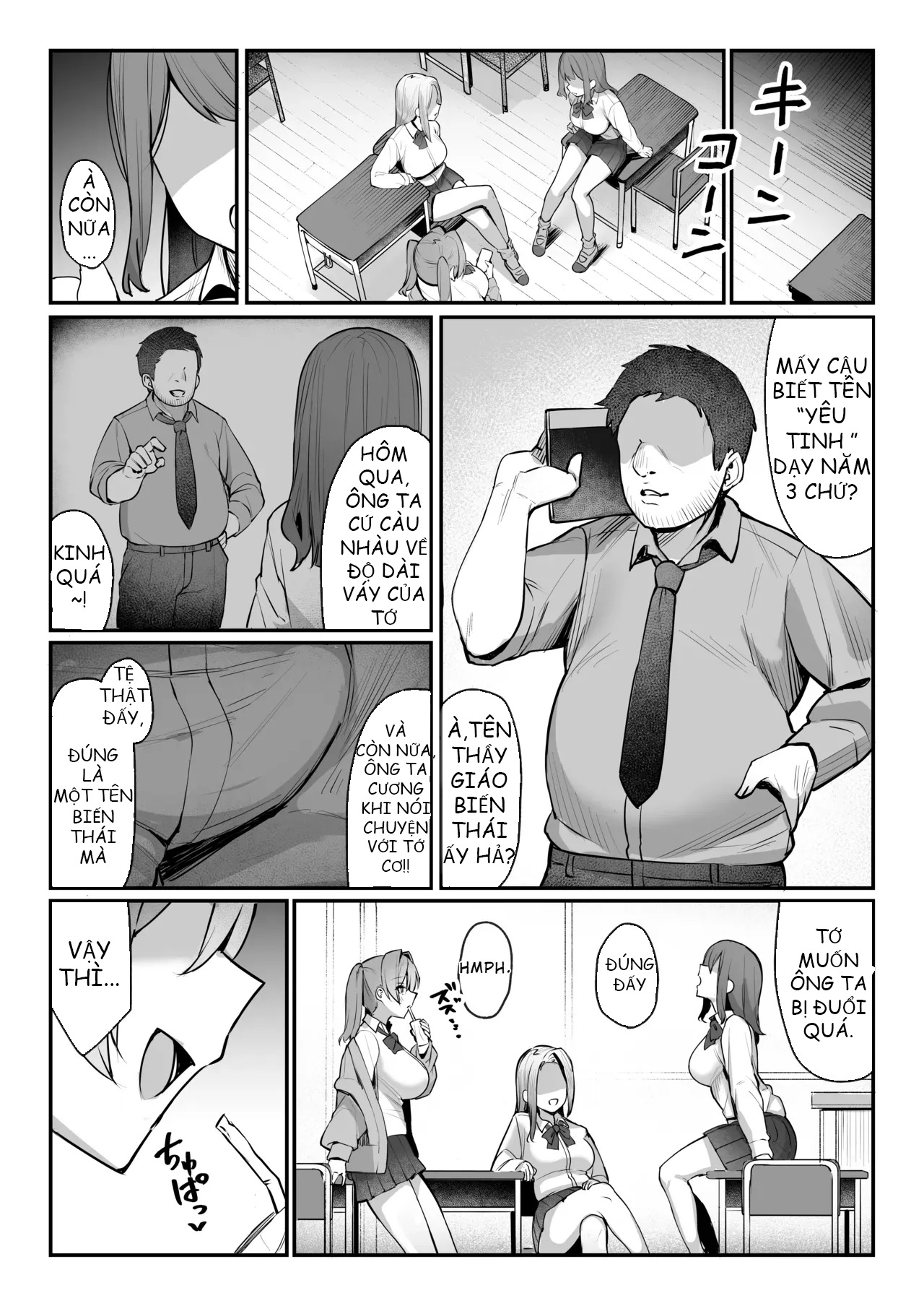HentaiVN.net - Ảnh 6 - Trừng Trị Con Nhóc Láo Xược - Chap 1