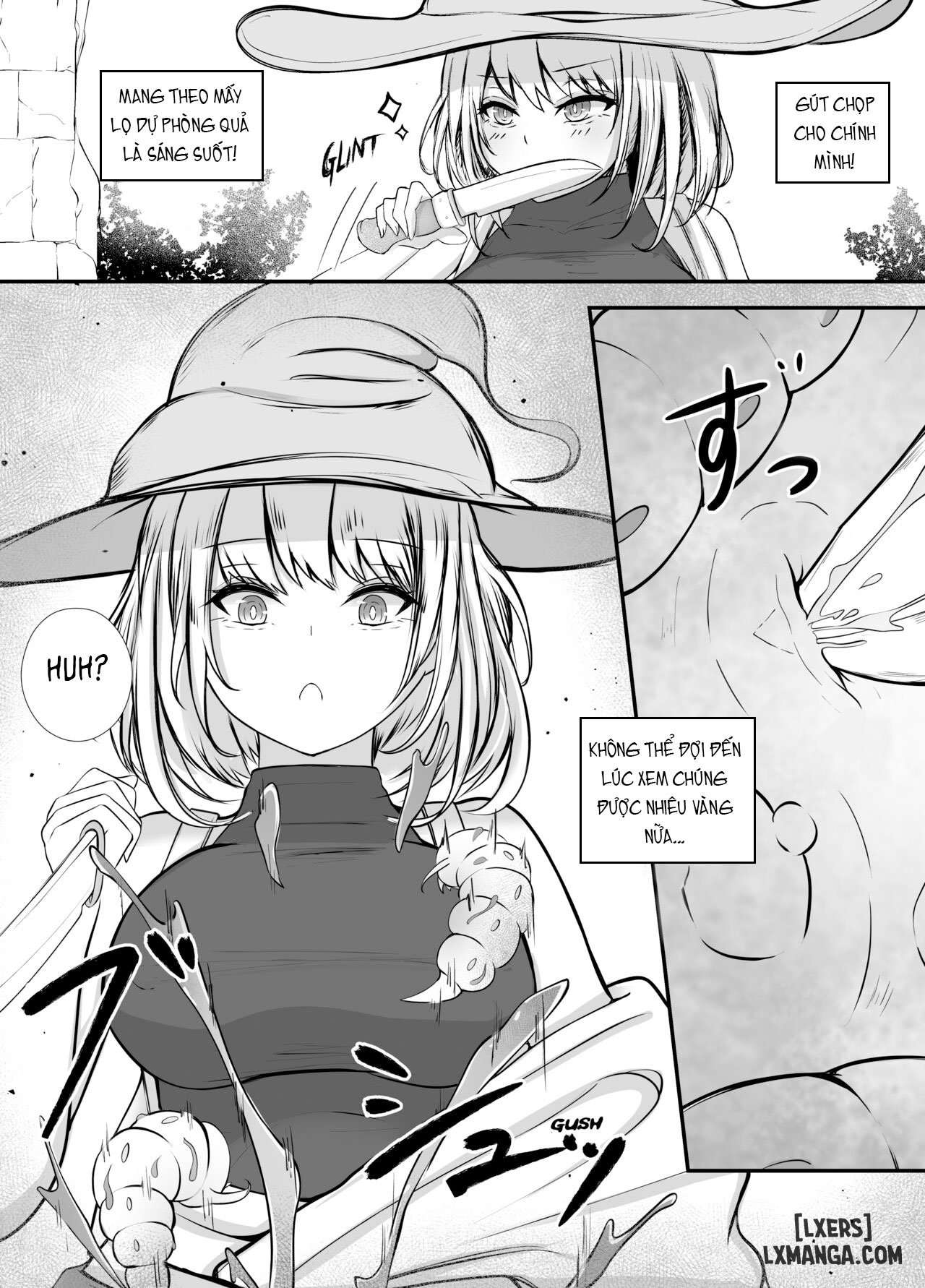 HentaiVN.net - Ảnh 6 - Onna Mahoutsukai-san Mushikan Hanashi - Chap 1