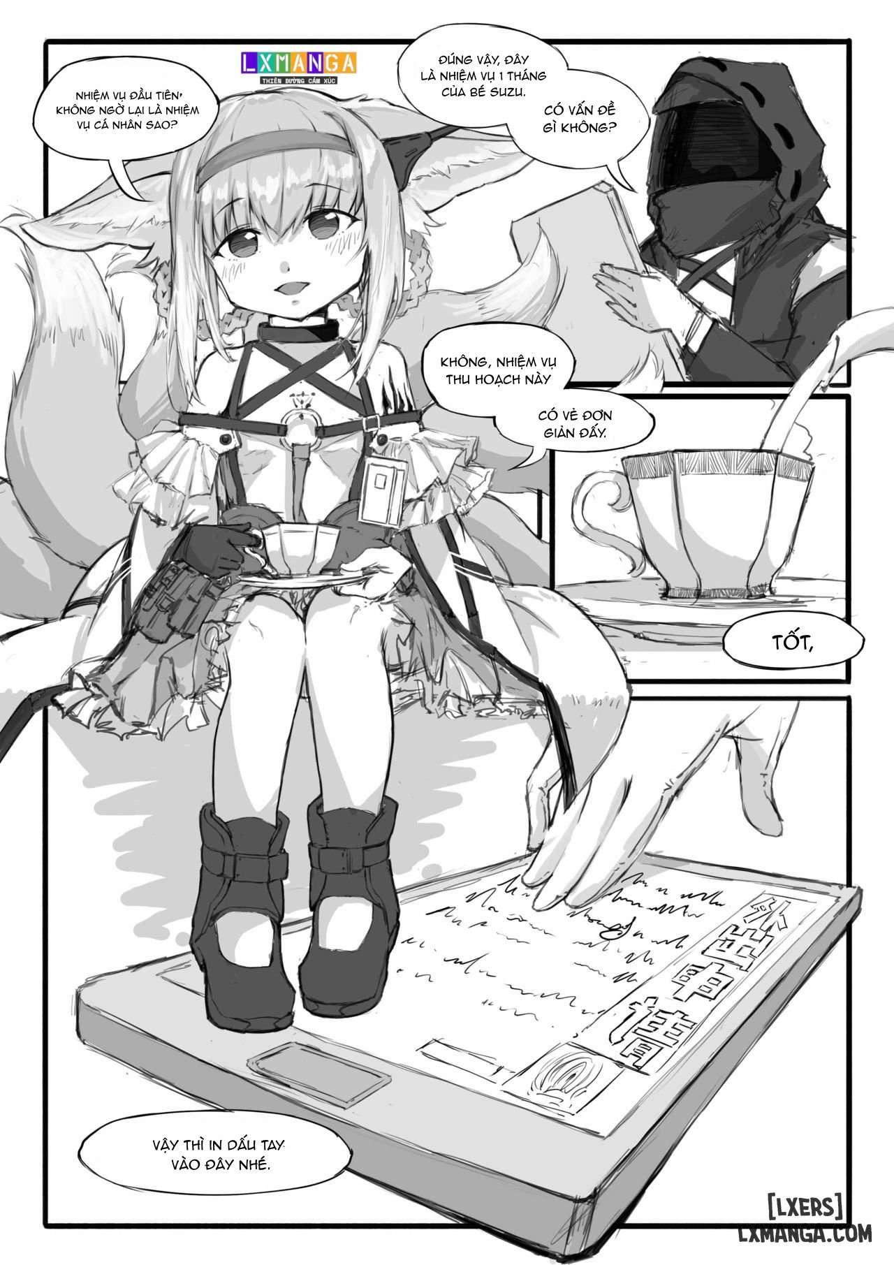HentaiVN.net - Ảnh 6 - Suzuran's Solo Mission - Oneshot