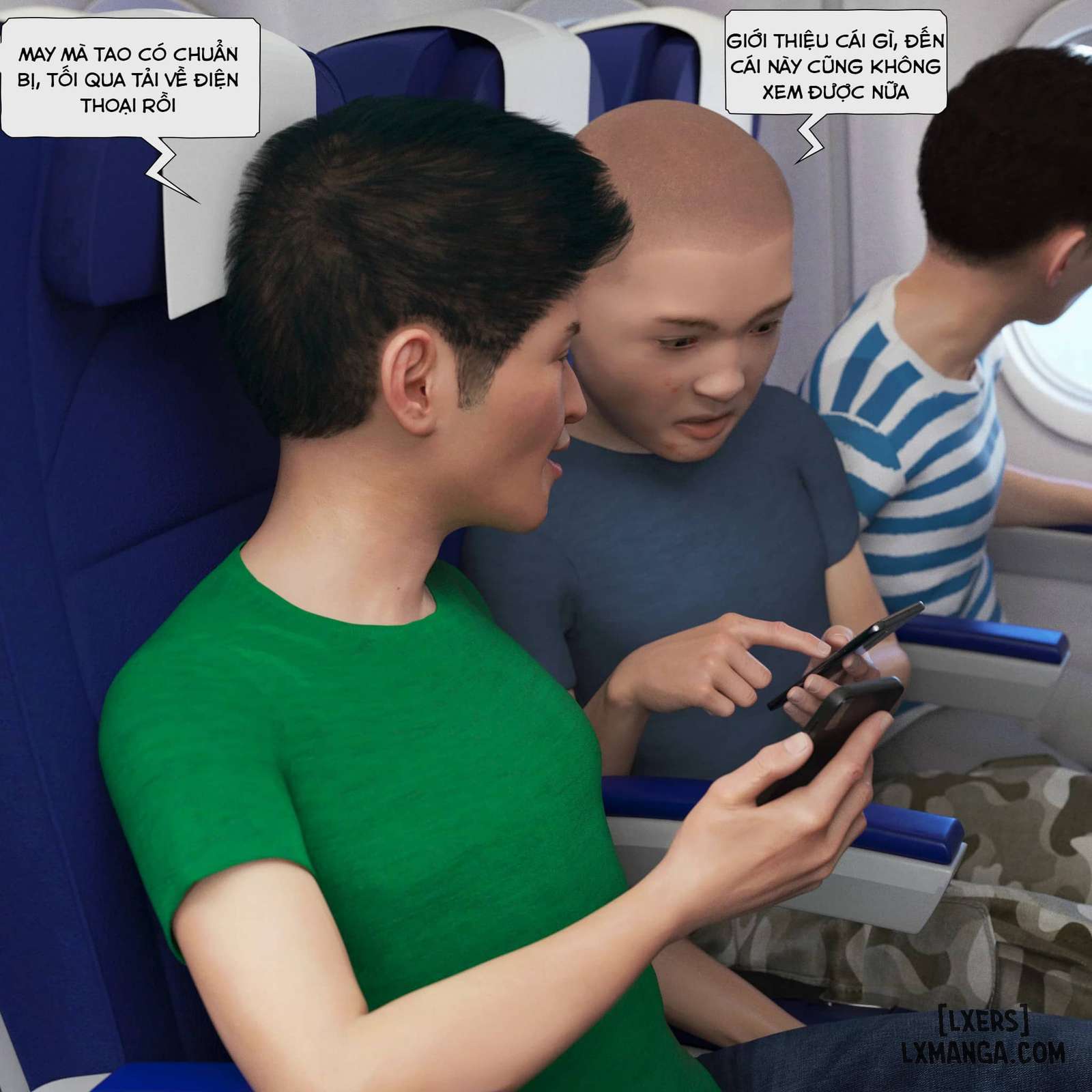 HentaiVN.net - Ảnh 6 - Tiếp Viên Hàng Không - Chap 1