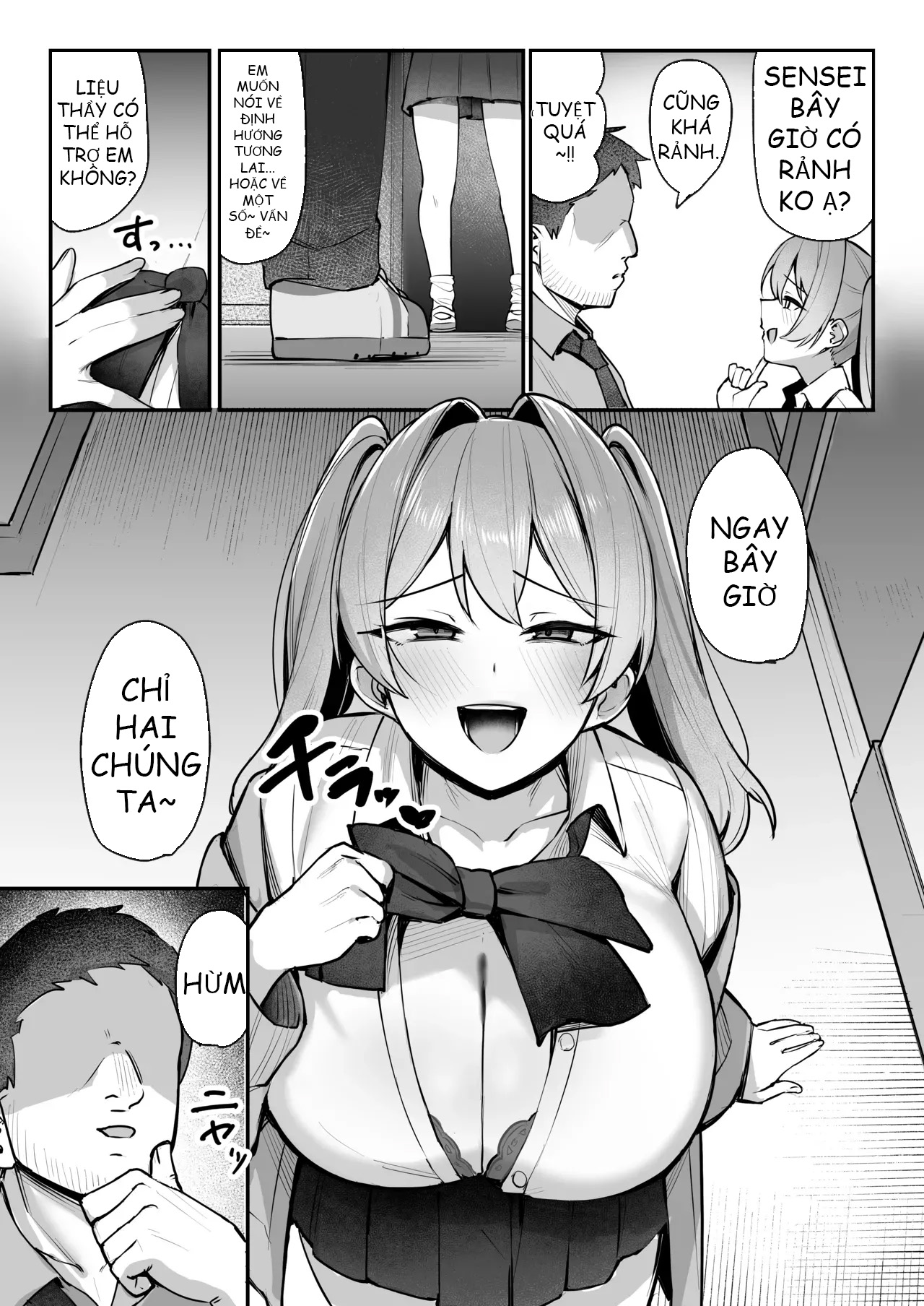 HentaiVN.net - Ảnh 8 - Trừng Trị Con Nhóc Láo Xược - Chap 1