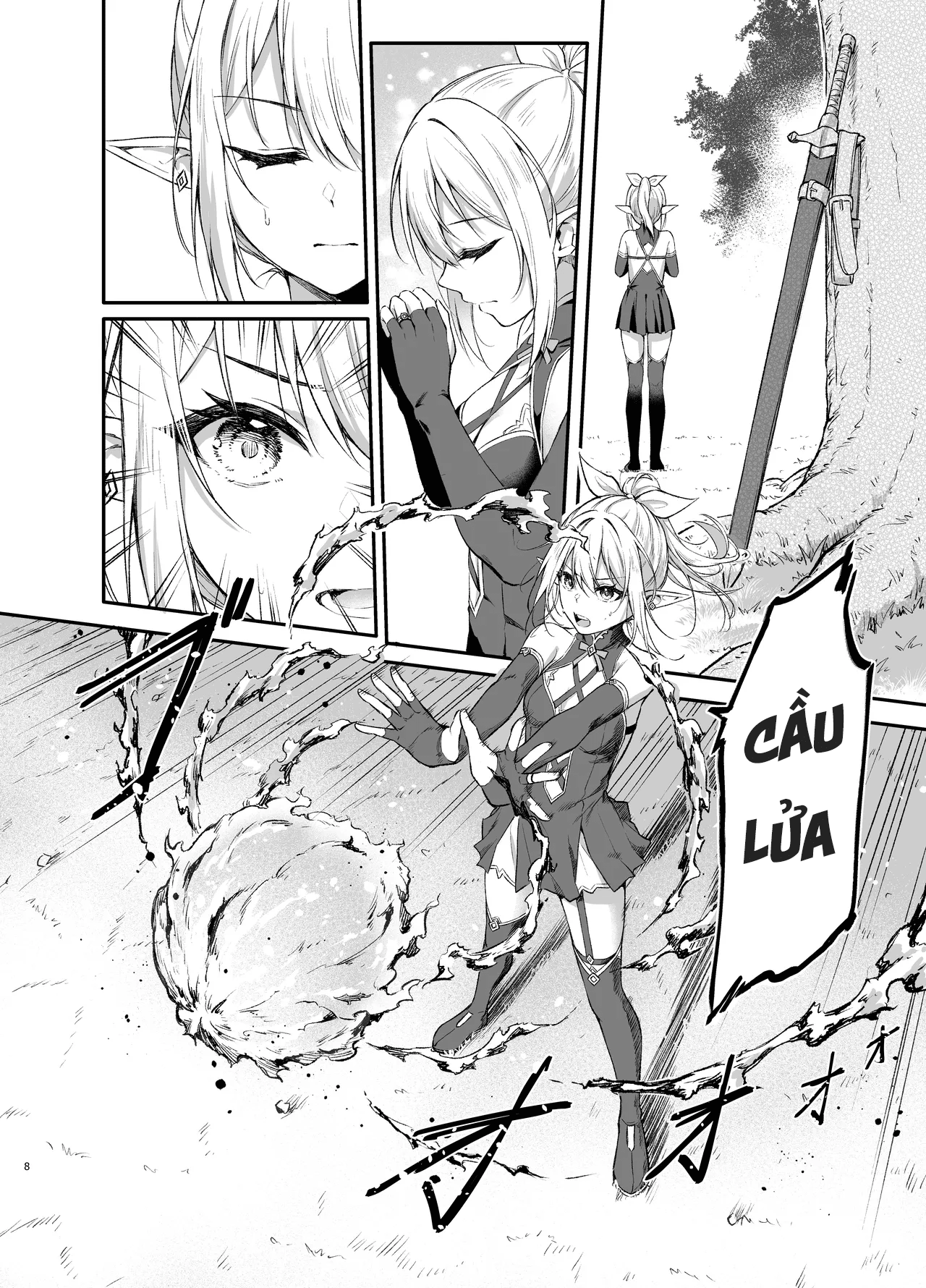 HentaiVN.net - Ảnh 9 - Chiếc nhẫn thôi miên Elf - Chap 1