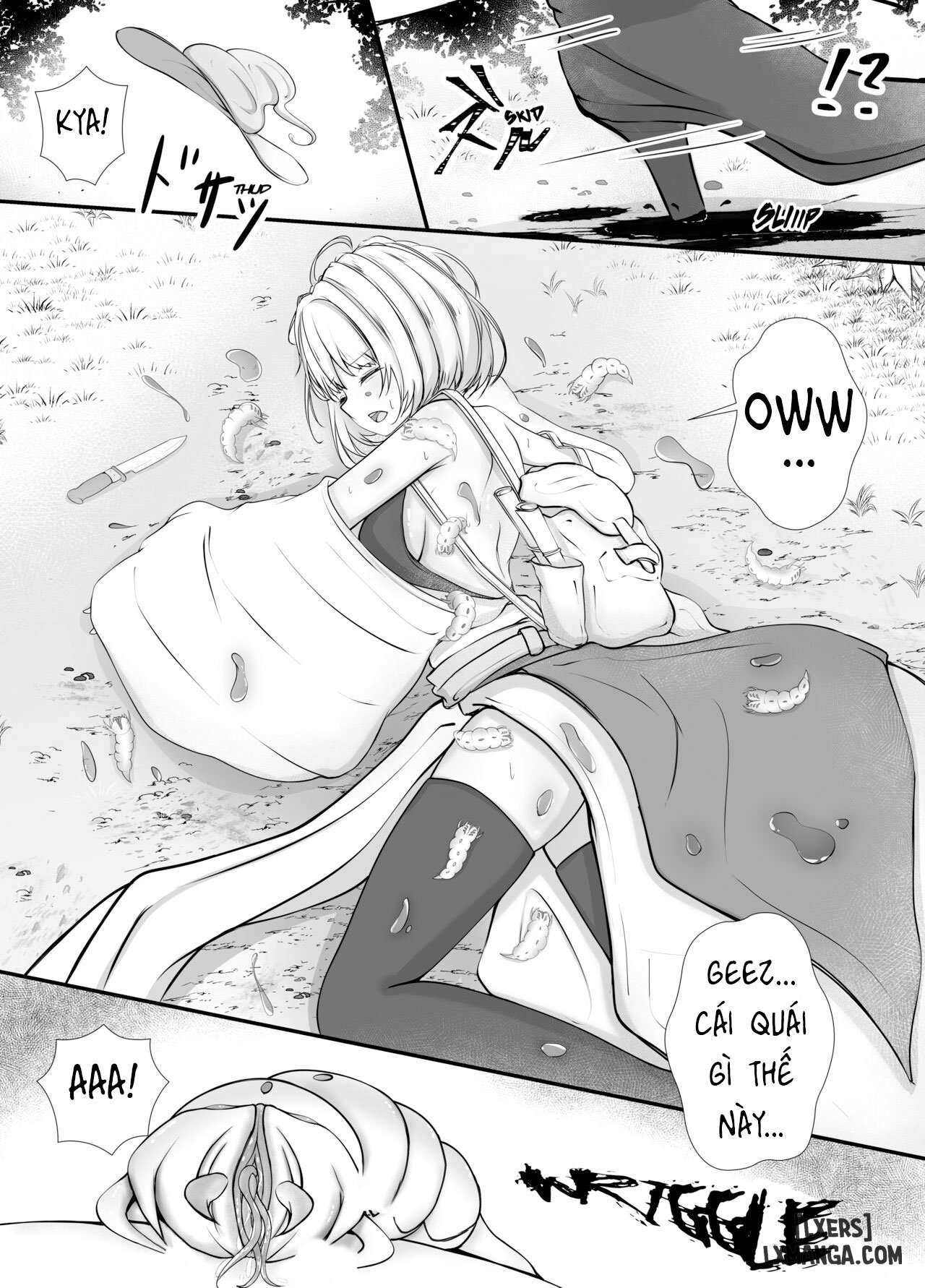 HentaiVN.net - Ảnh 8 - Onna Mahoutsukai-san Mushikan Hanashi - Chap 1