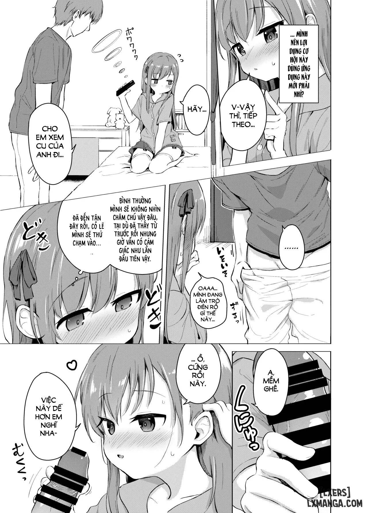 HentaiVN.net - Ảnh 8 - Ứng dụng thôi miên cô em gái nhỏ - Chap 1